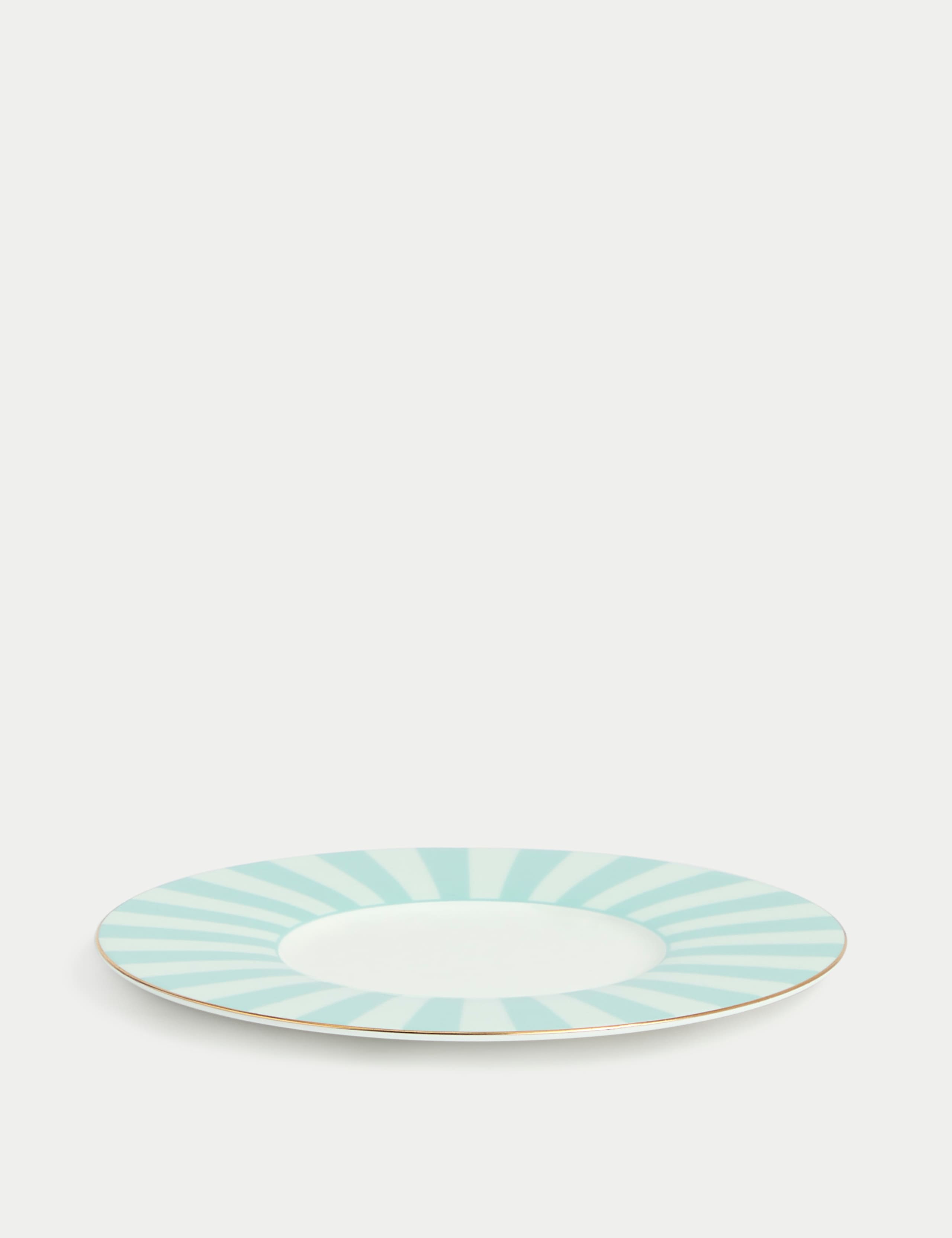Bone China Striped Cup & Saucer 3 of 5