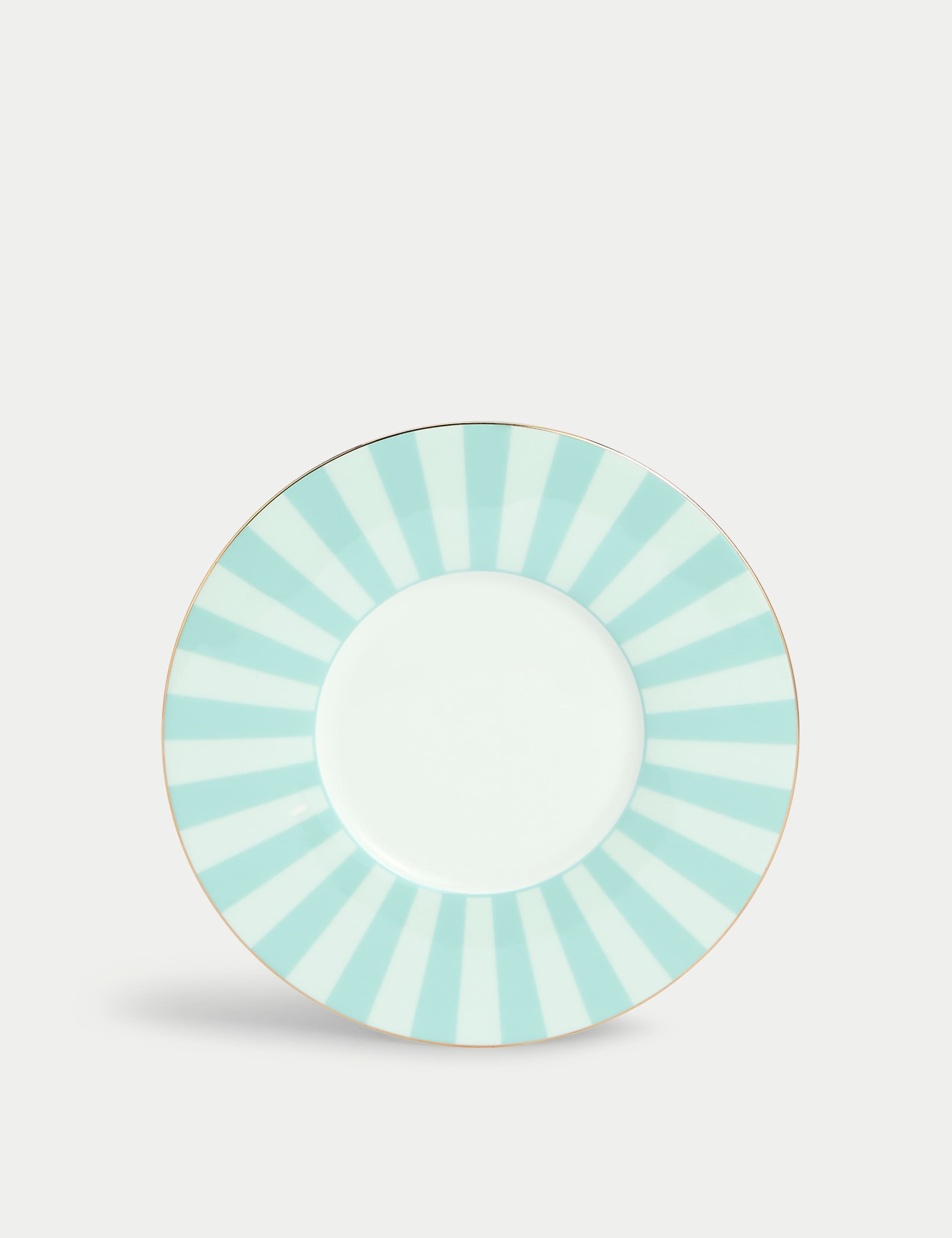 Bone China Striped Cup & Saucer 4 of 5
