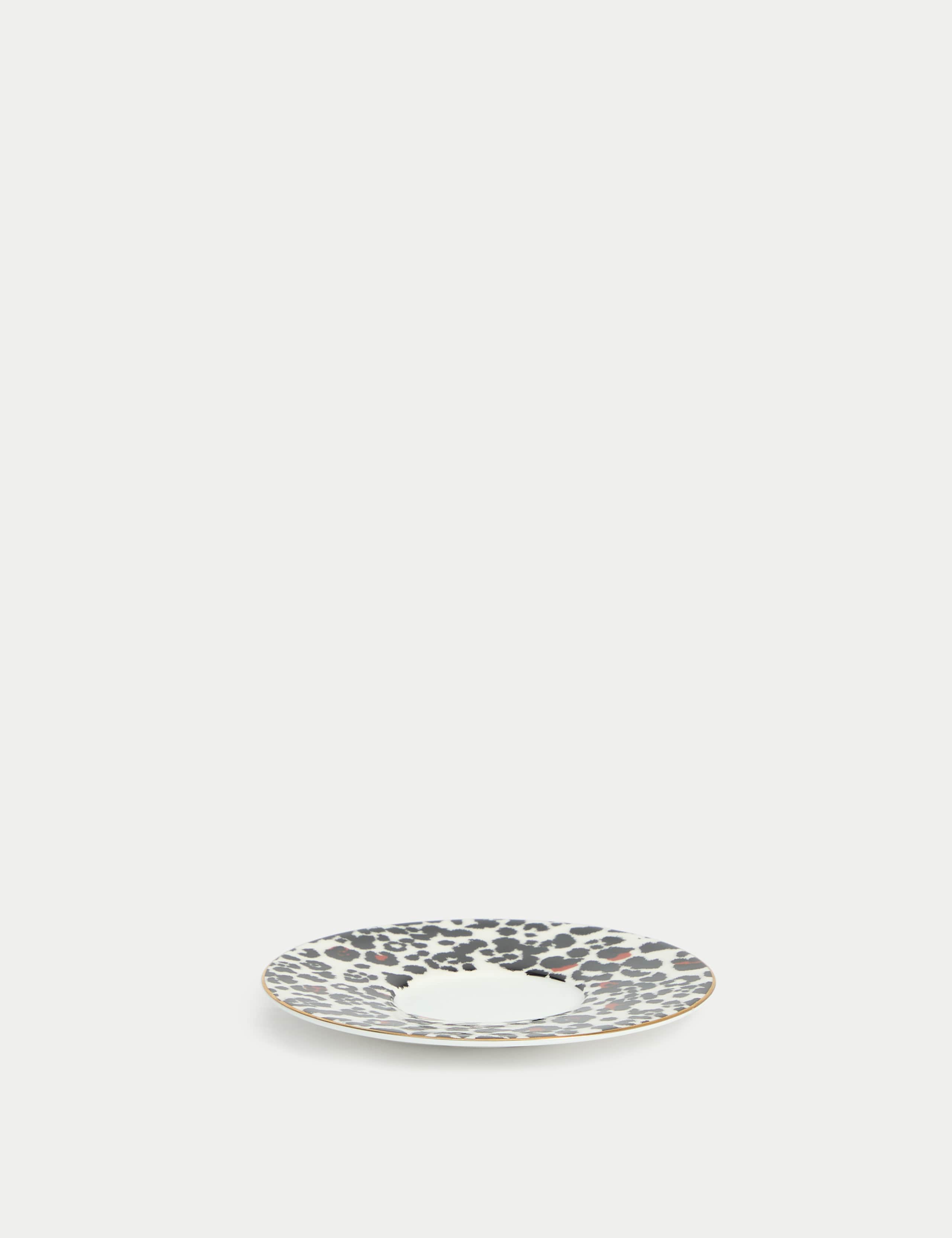 Bone China Leopard Espresso Cup & Saucer 3 of 4