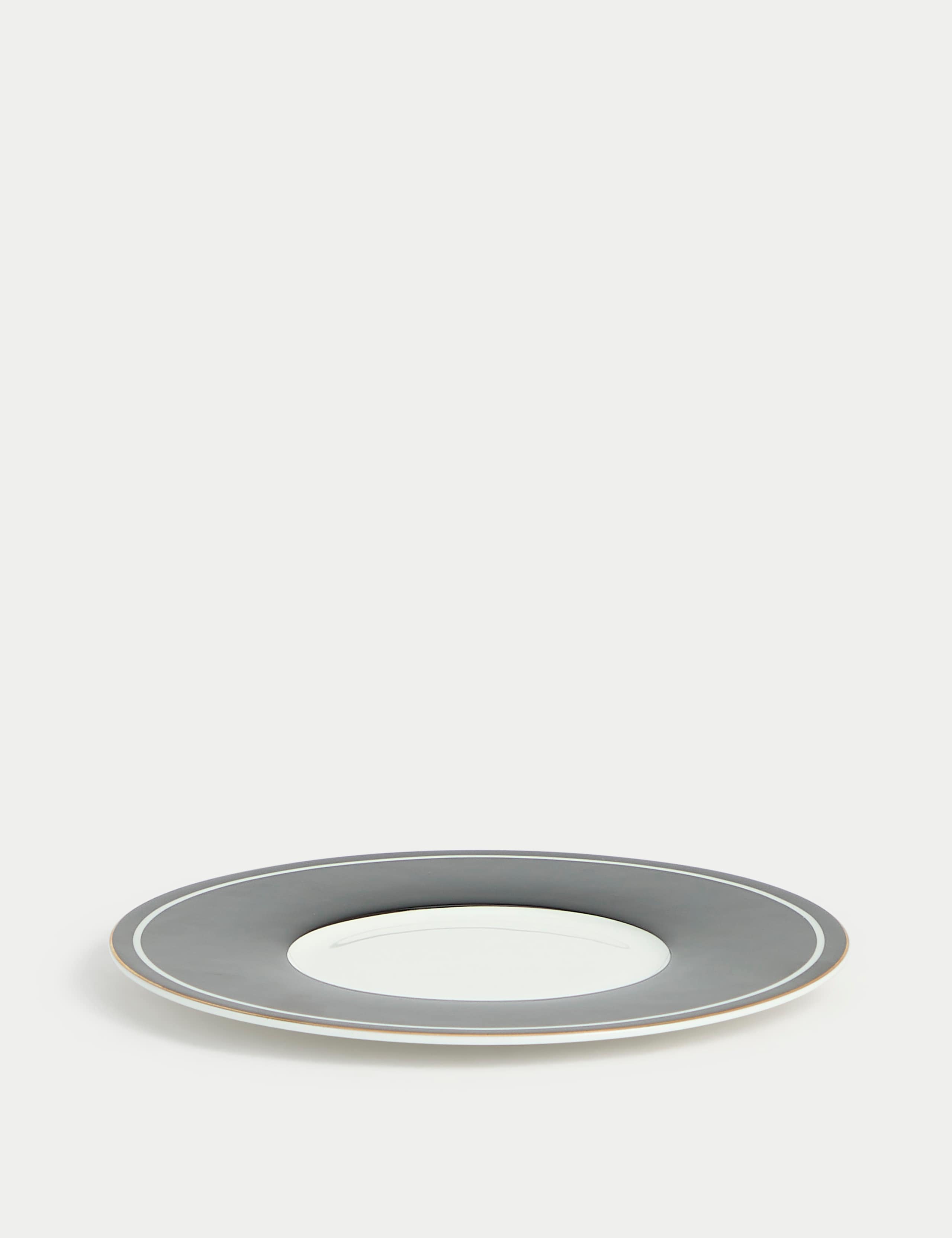 Bone China Striped Cup & Saucer 3 of 4