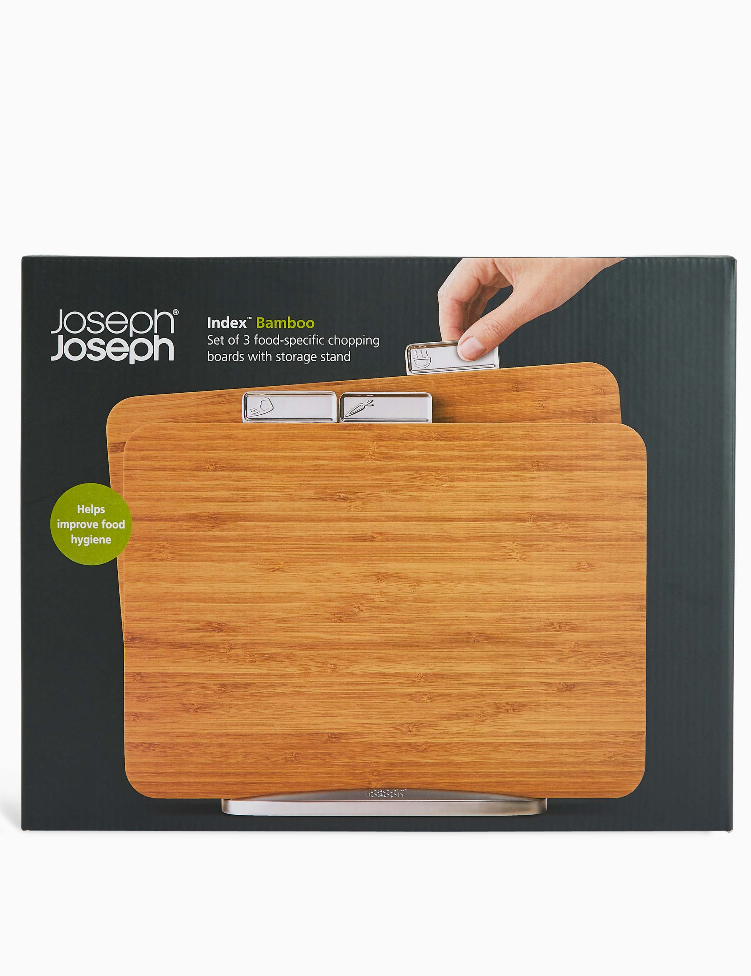 Set of 3 Index Bamboo Chopping Boards 6 of 6