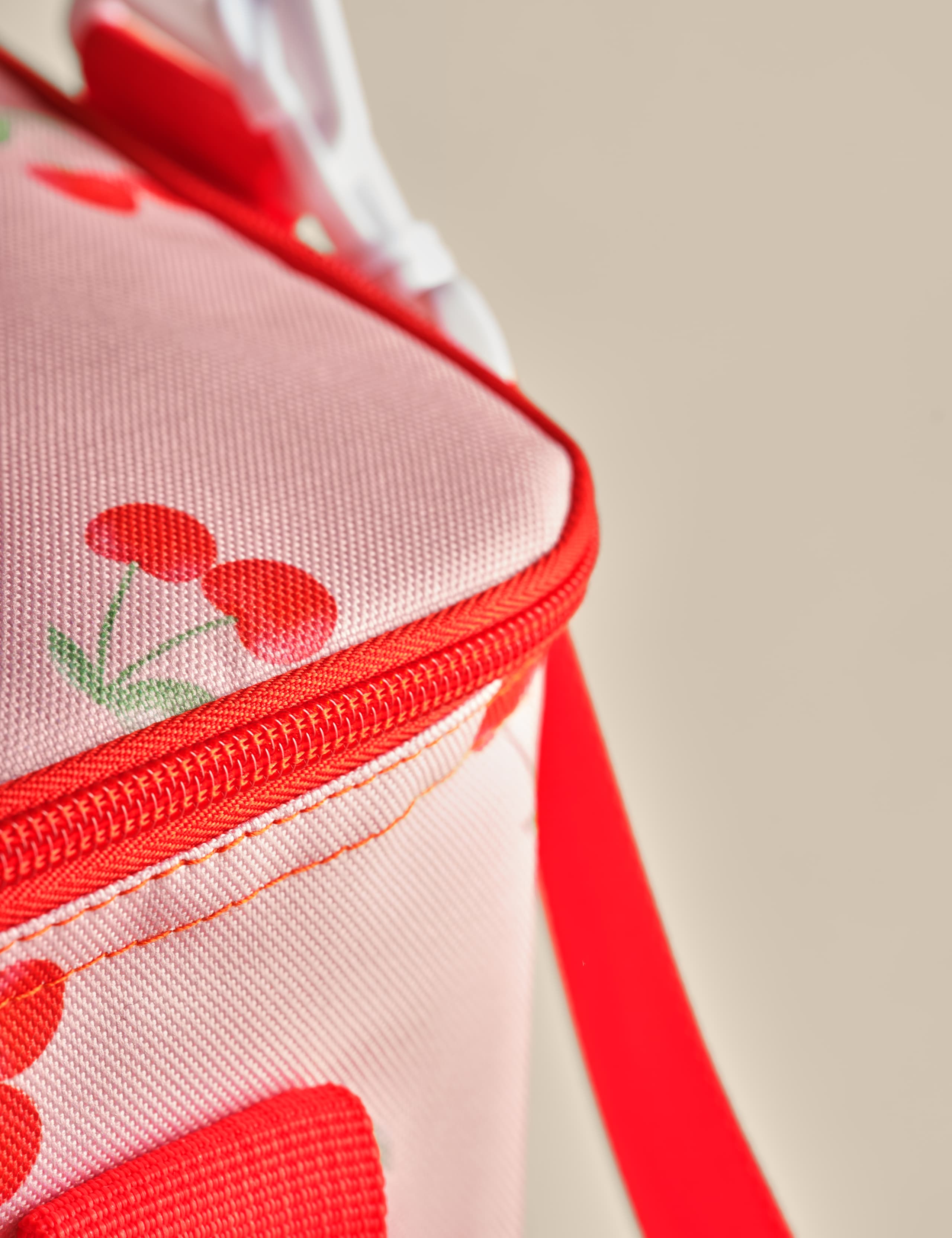 Cherry Print Picnic Cool Bag 6 of 8