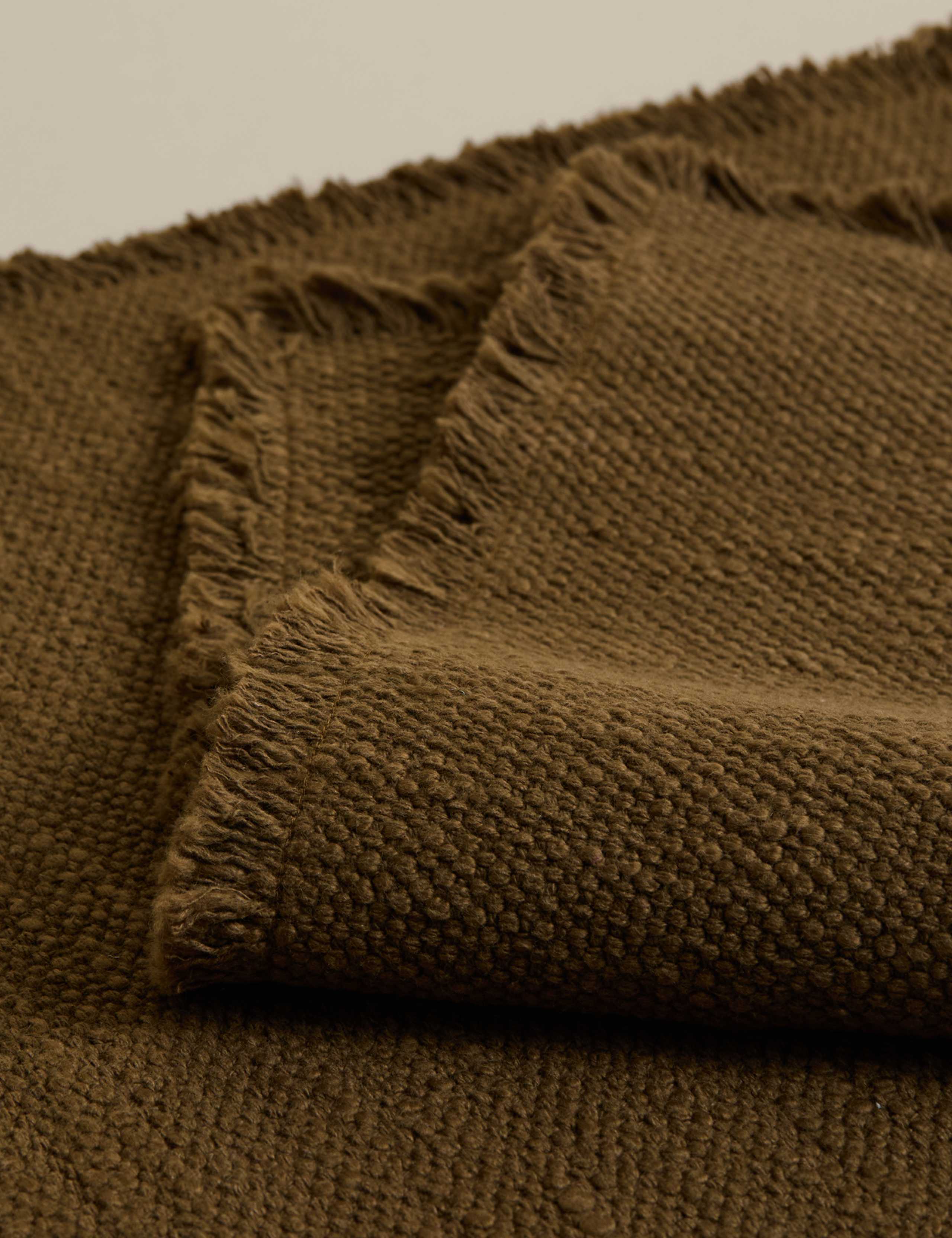 Set Of 2 Pure Cotton Frayed Edge Placemats 2 of 4