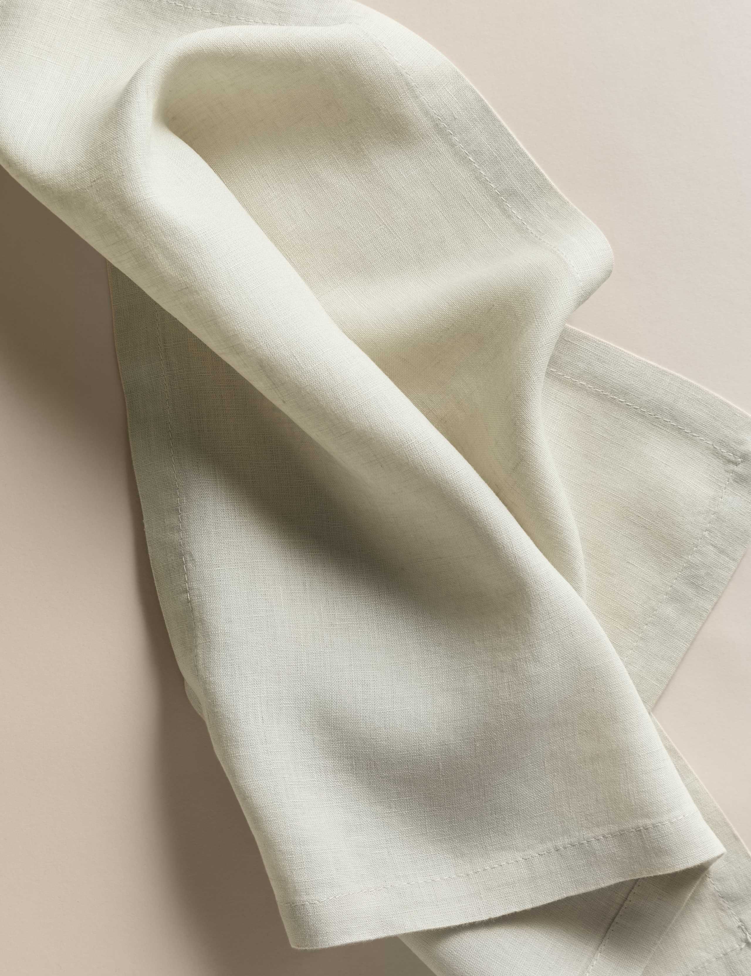 Set of 2 Pure Linen Napkins 2 of 4