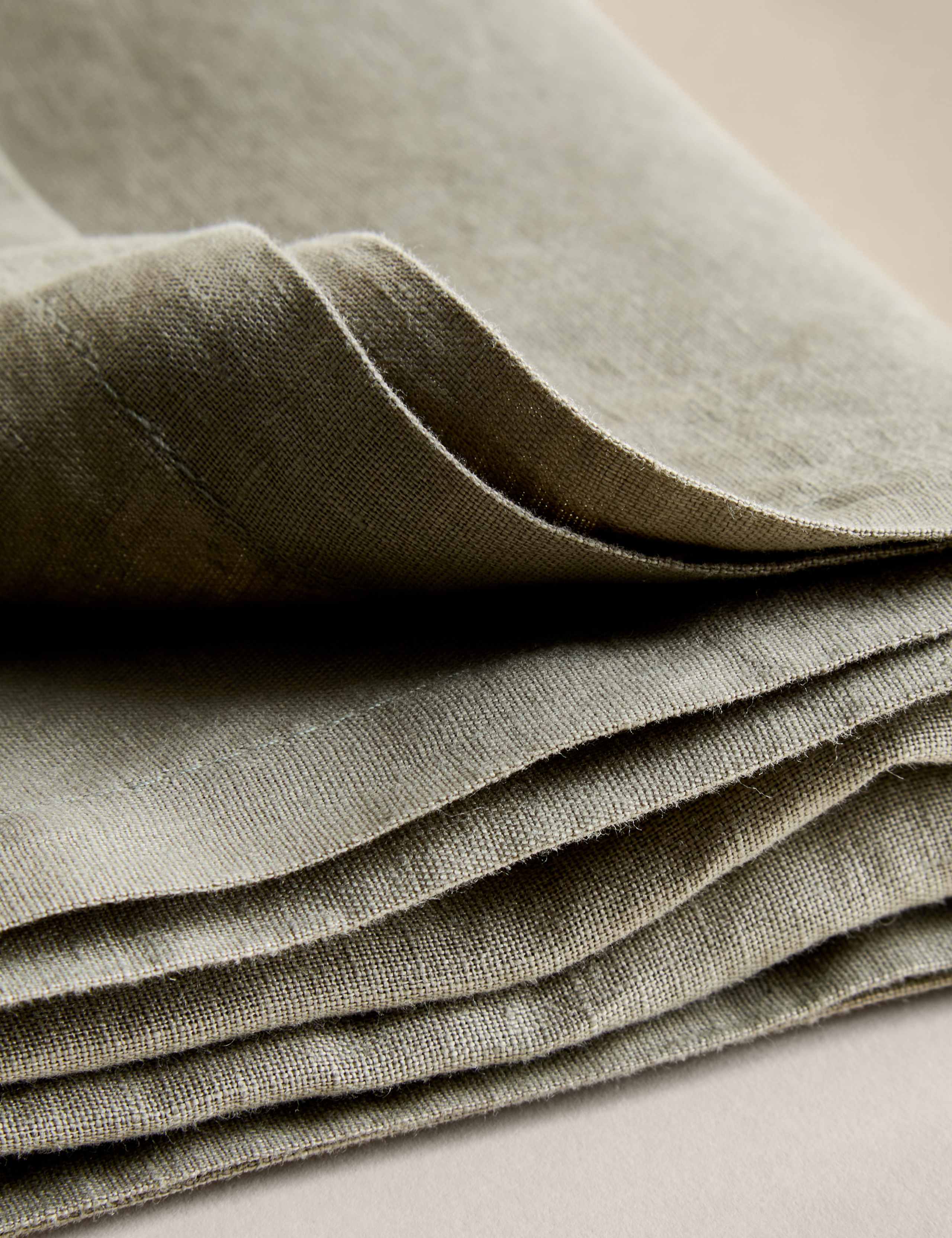 Pure Linen Tablecloth 3 of 6