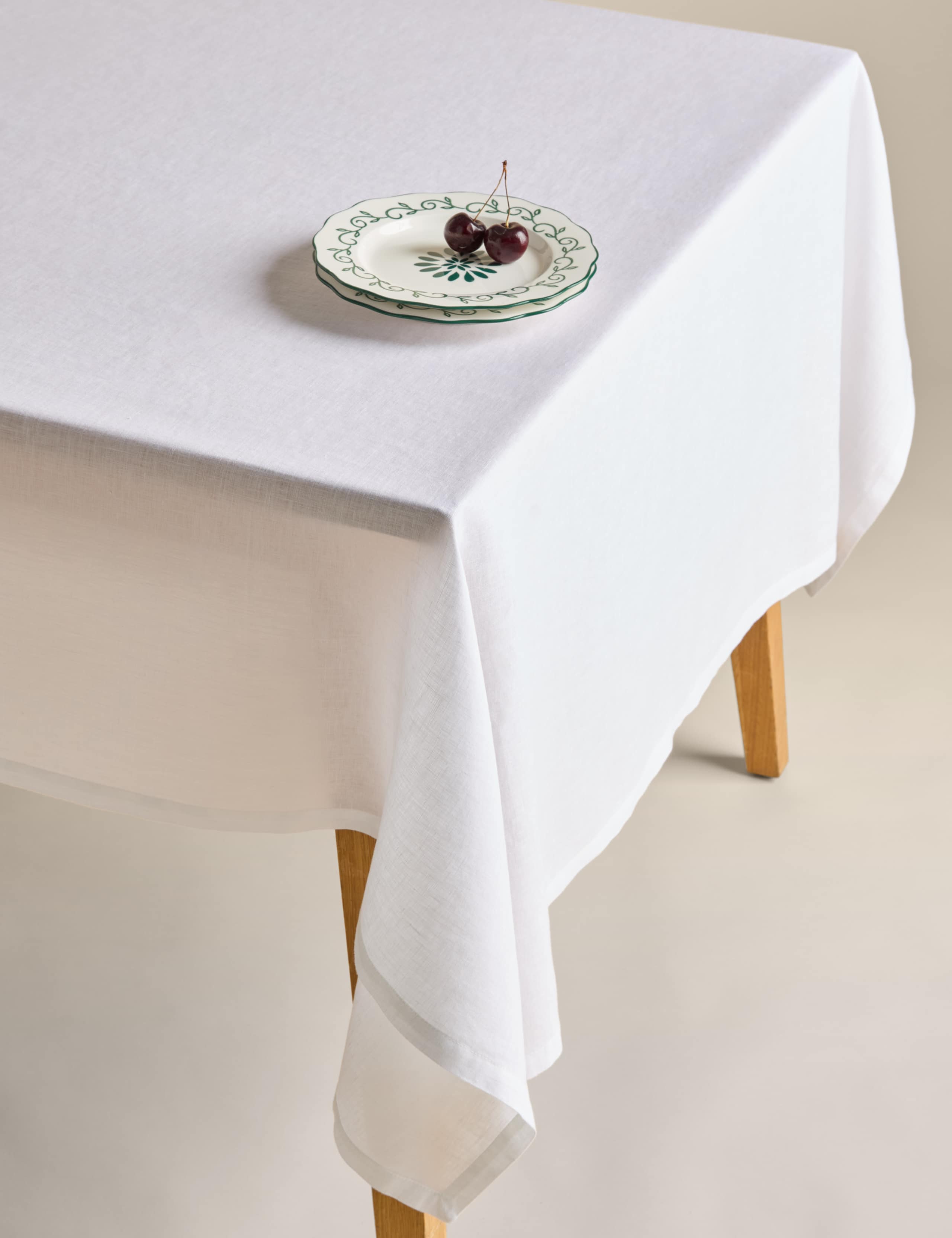 Pure Linen Tablecloth 1 of 6