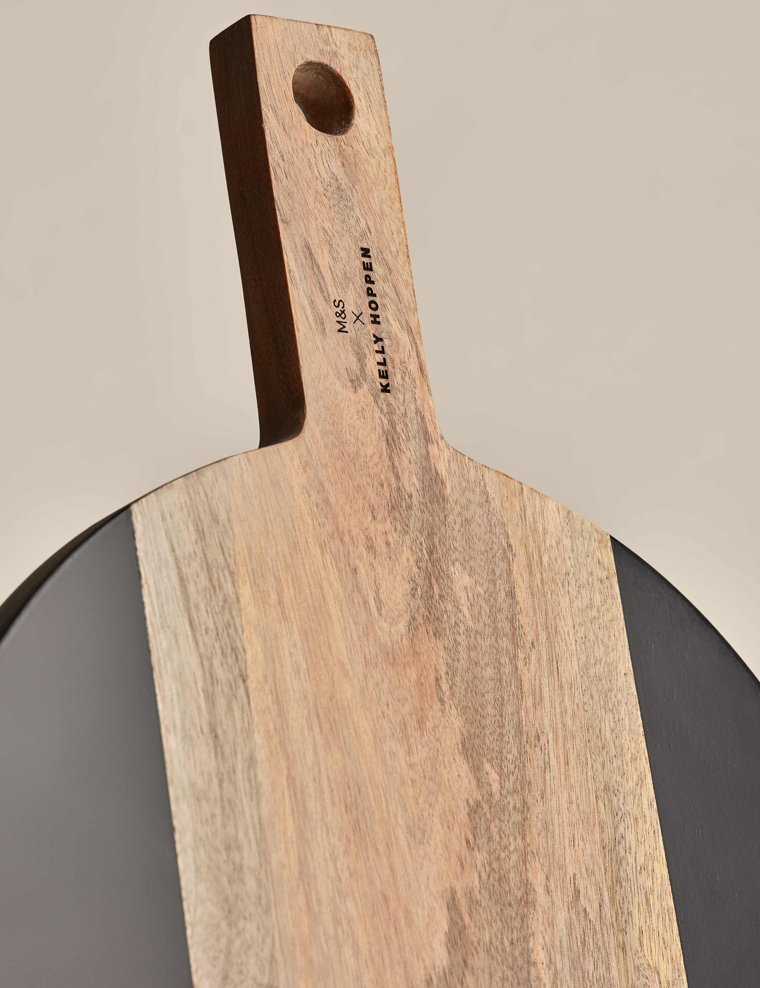 Rounded Wooden Serve Board 5 of 6
