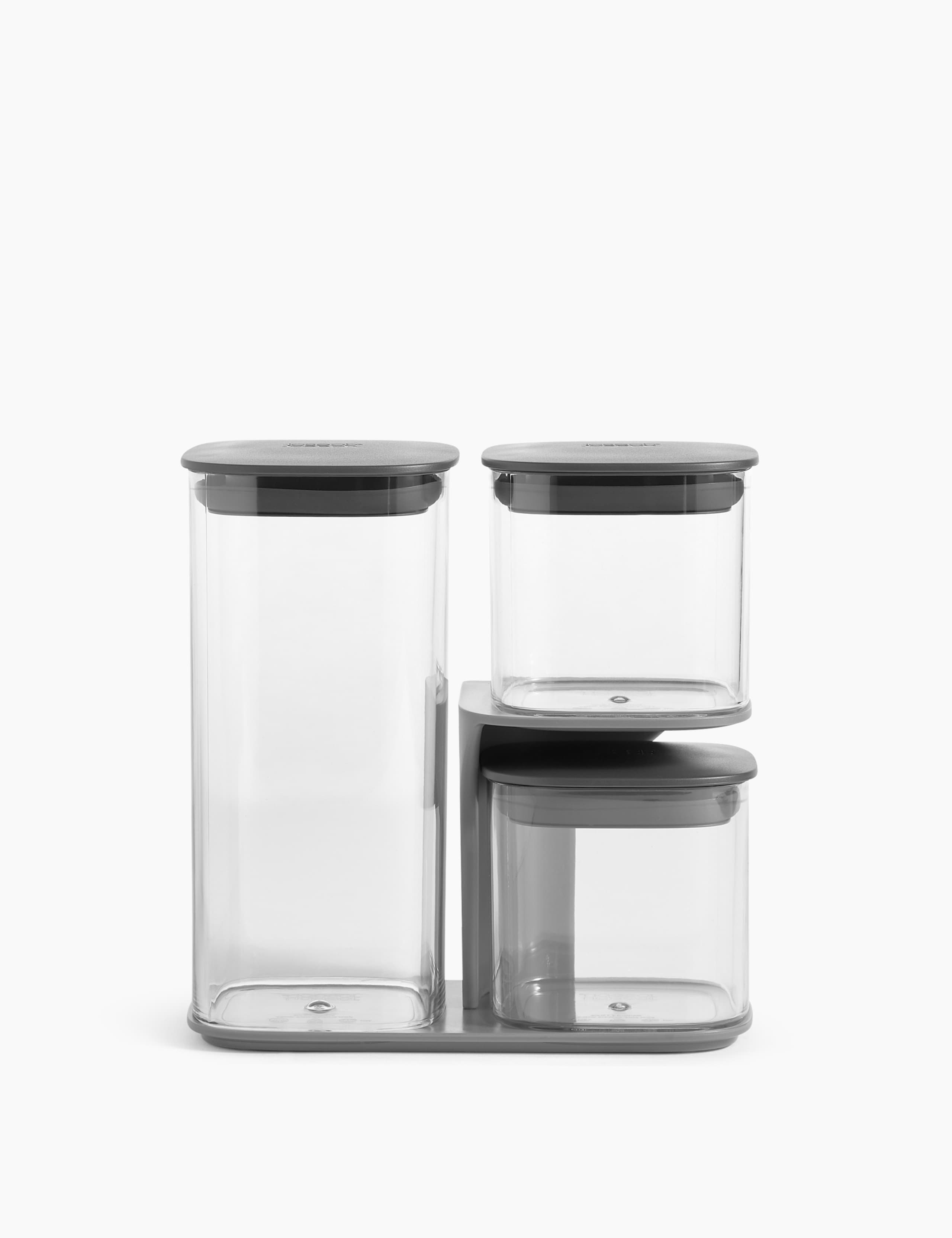 Set of 3 Podium Storage Containers 1 of 3
