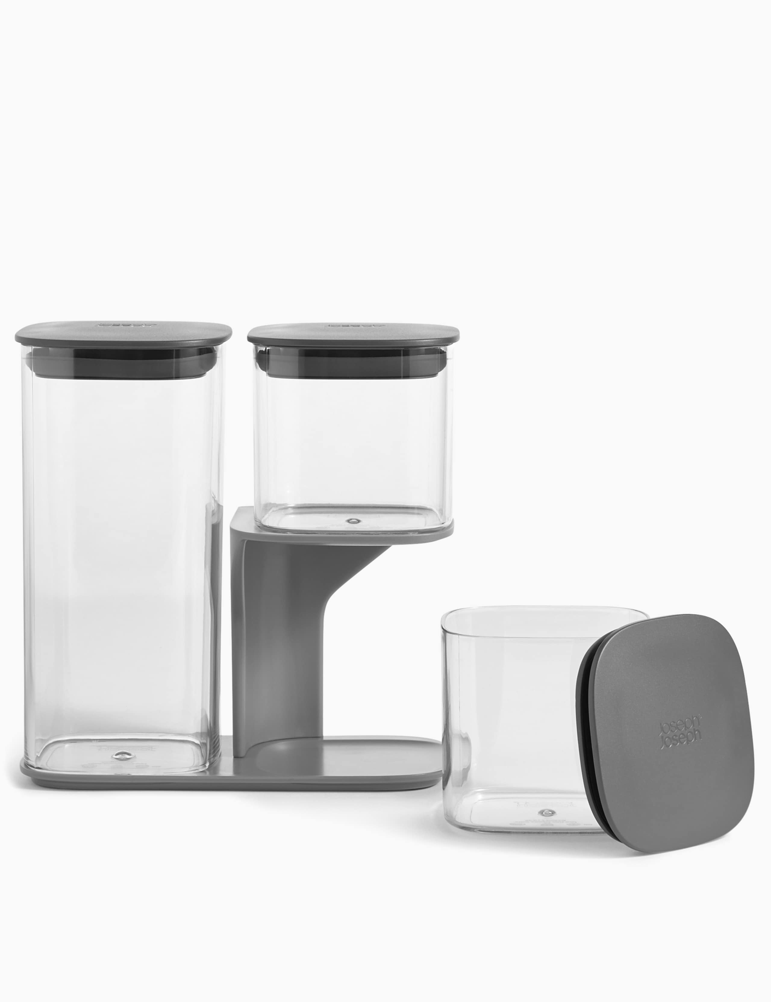 Set of 3 Podium Storage Containers 2 of 3