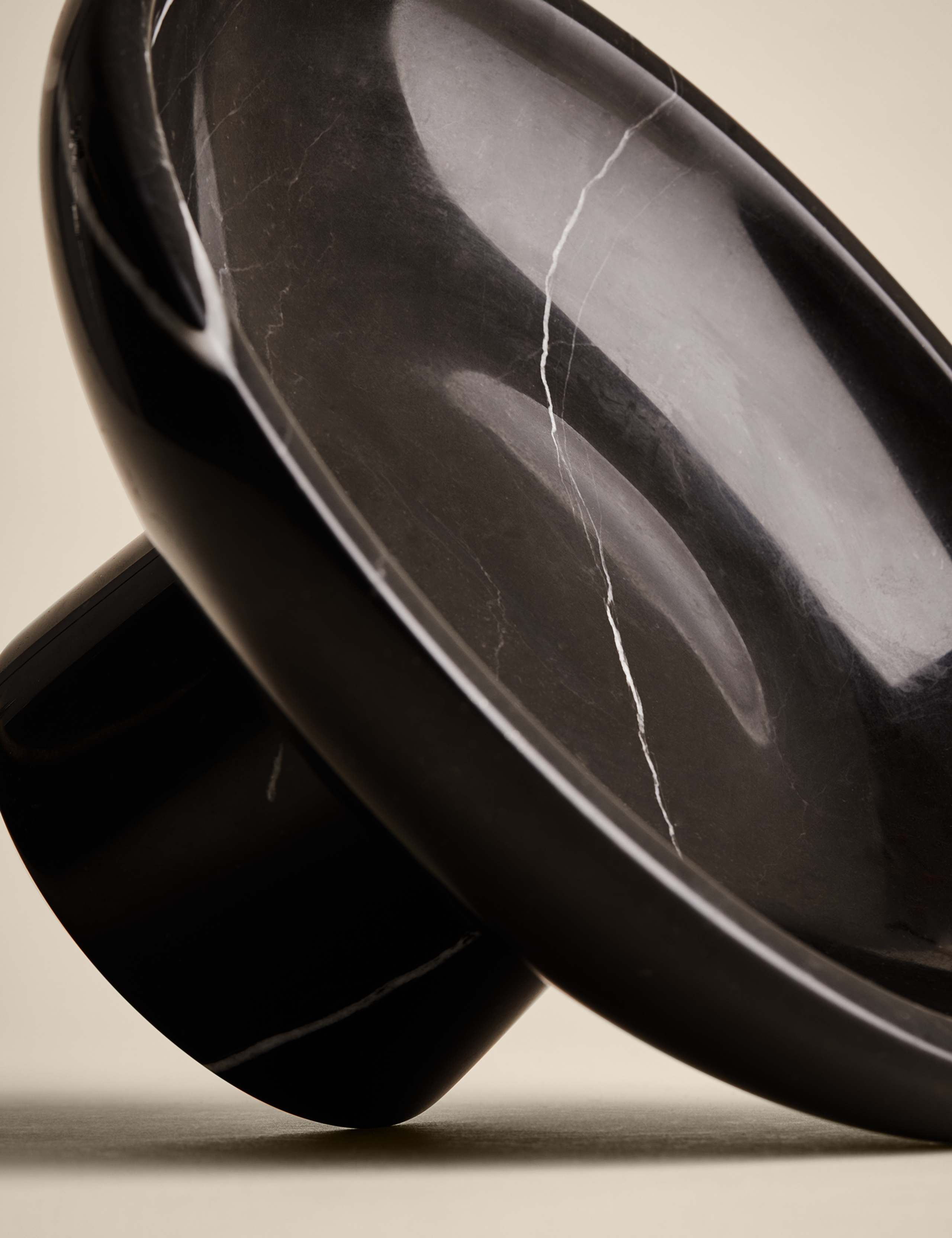 Marble Footed Bowl 2 of 7