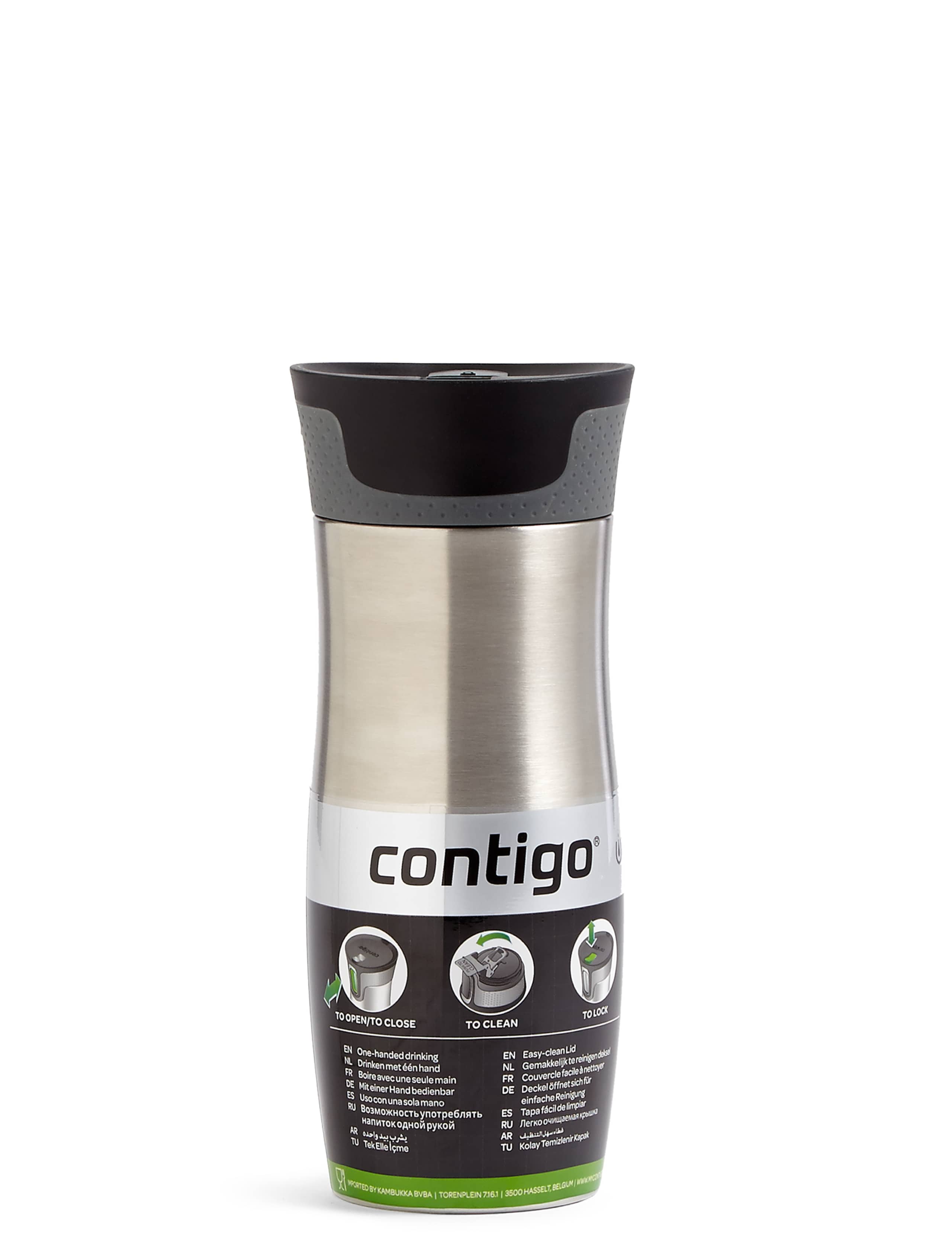 Silver Contigo AUTOSEAL® Travel Mug 2 of 3