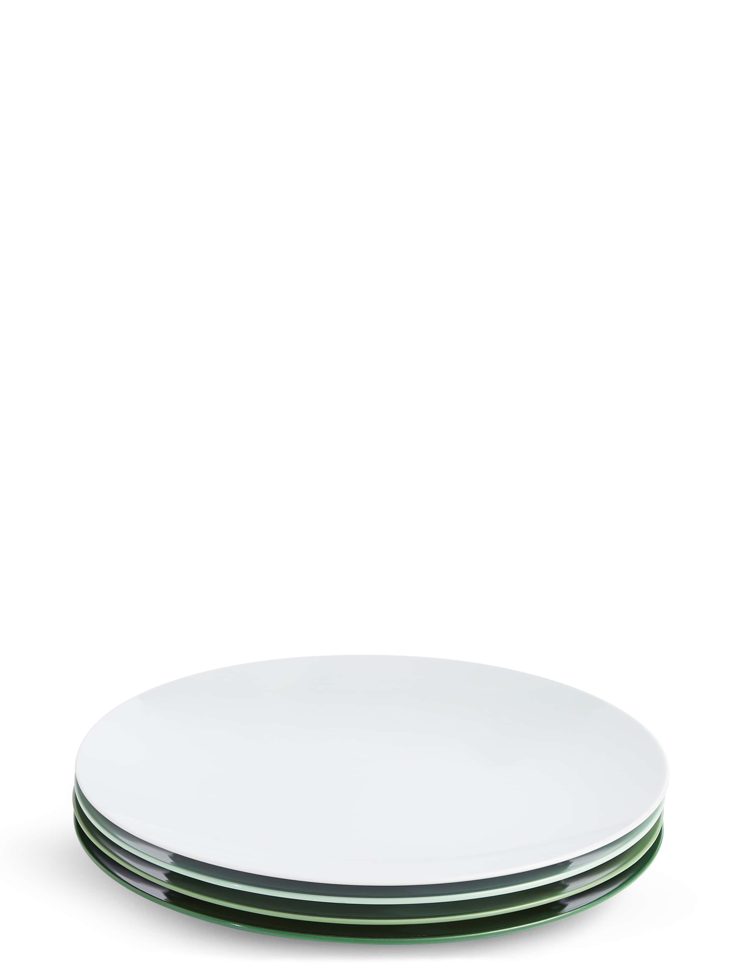 Set of 4 Melamine Plates 2 of 6