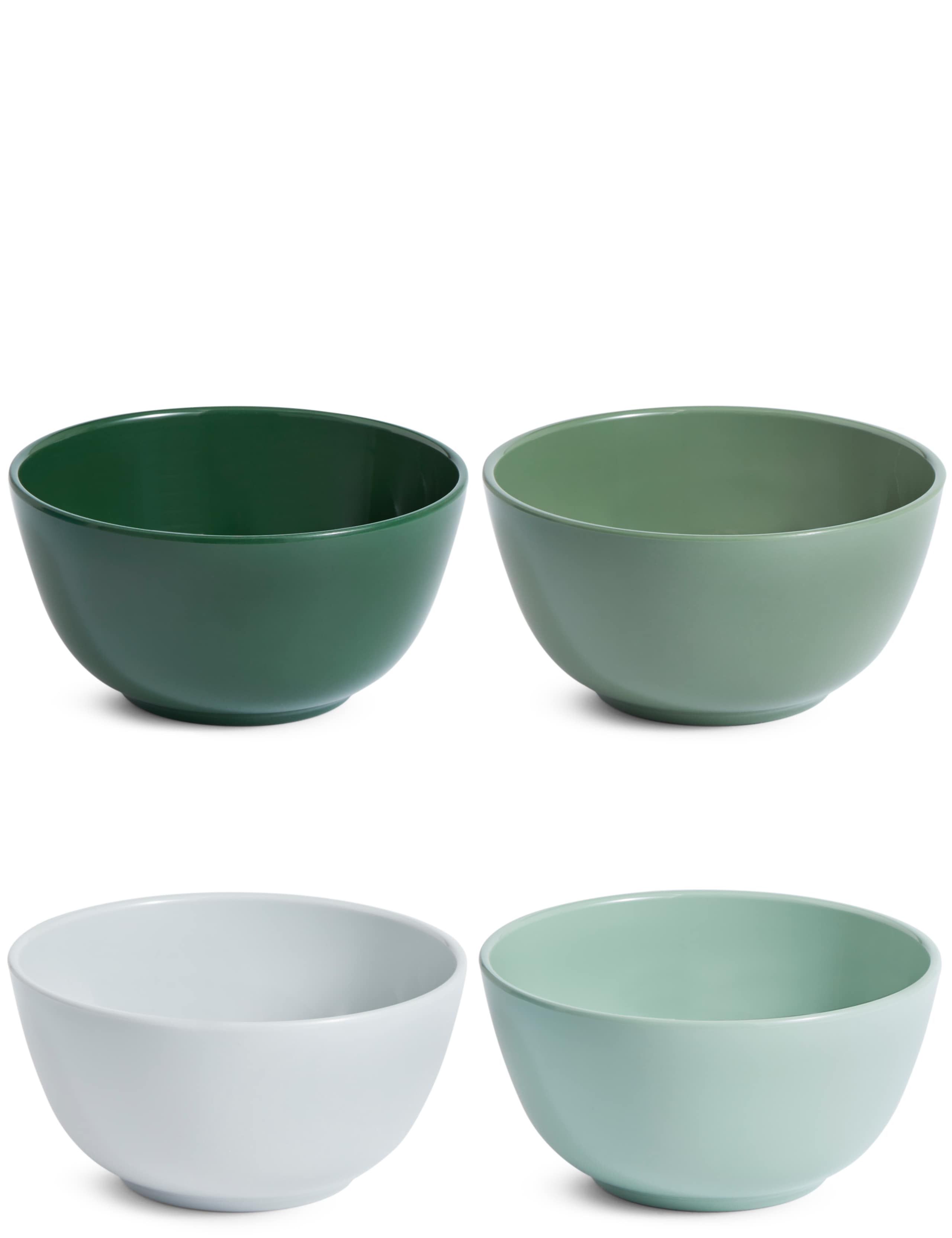 Set of 4 Melamine Bowls 1 of 7