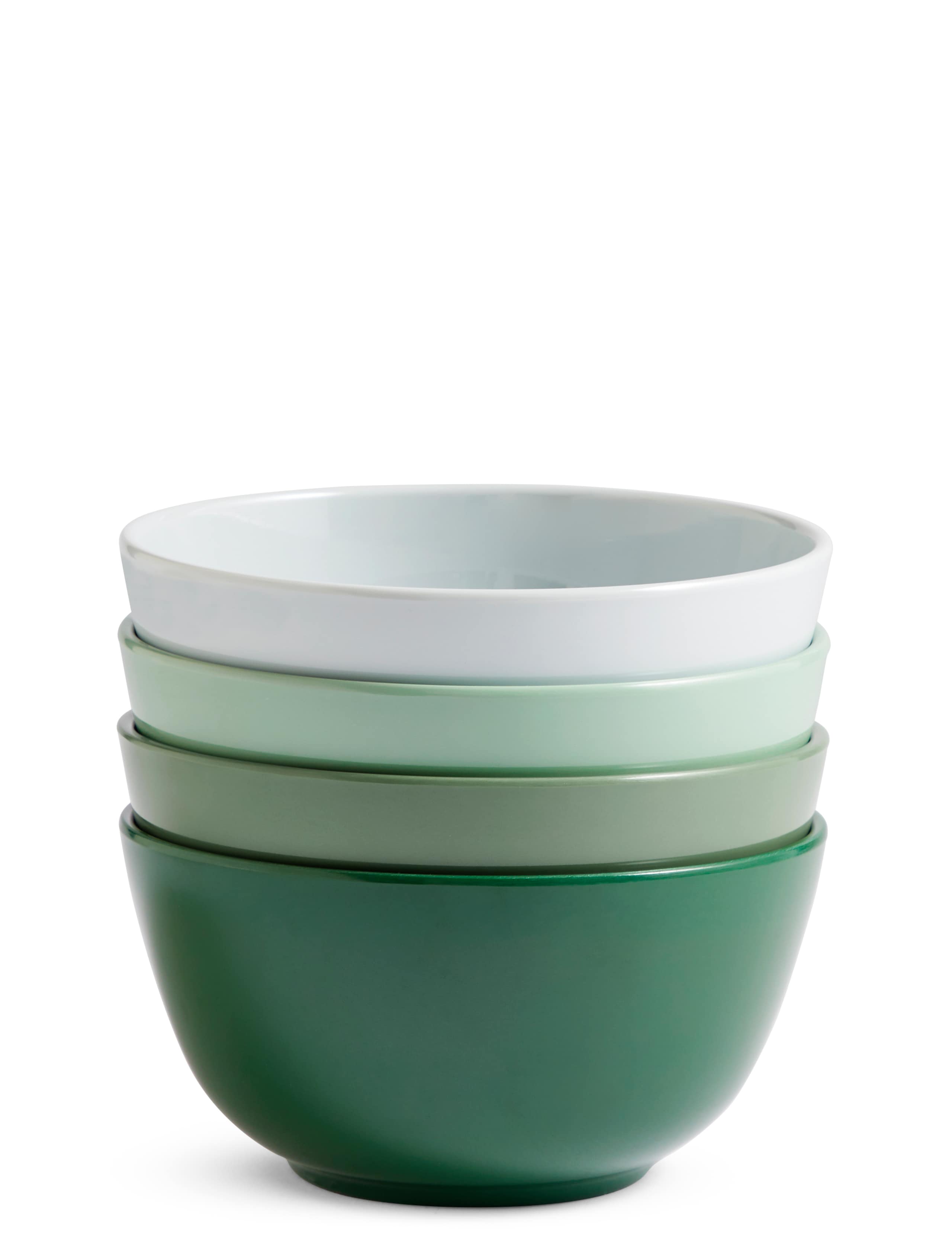 Set of 4 Melamine Bowls 3 of 7