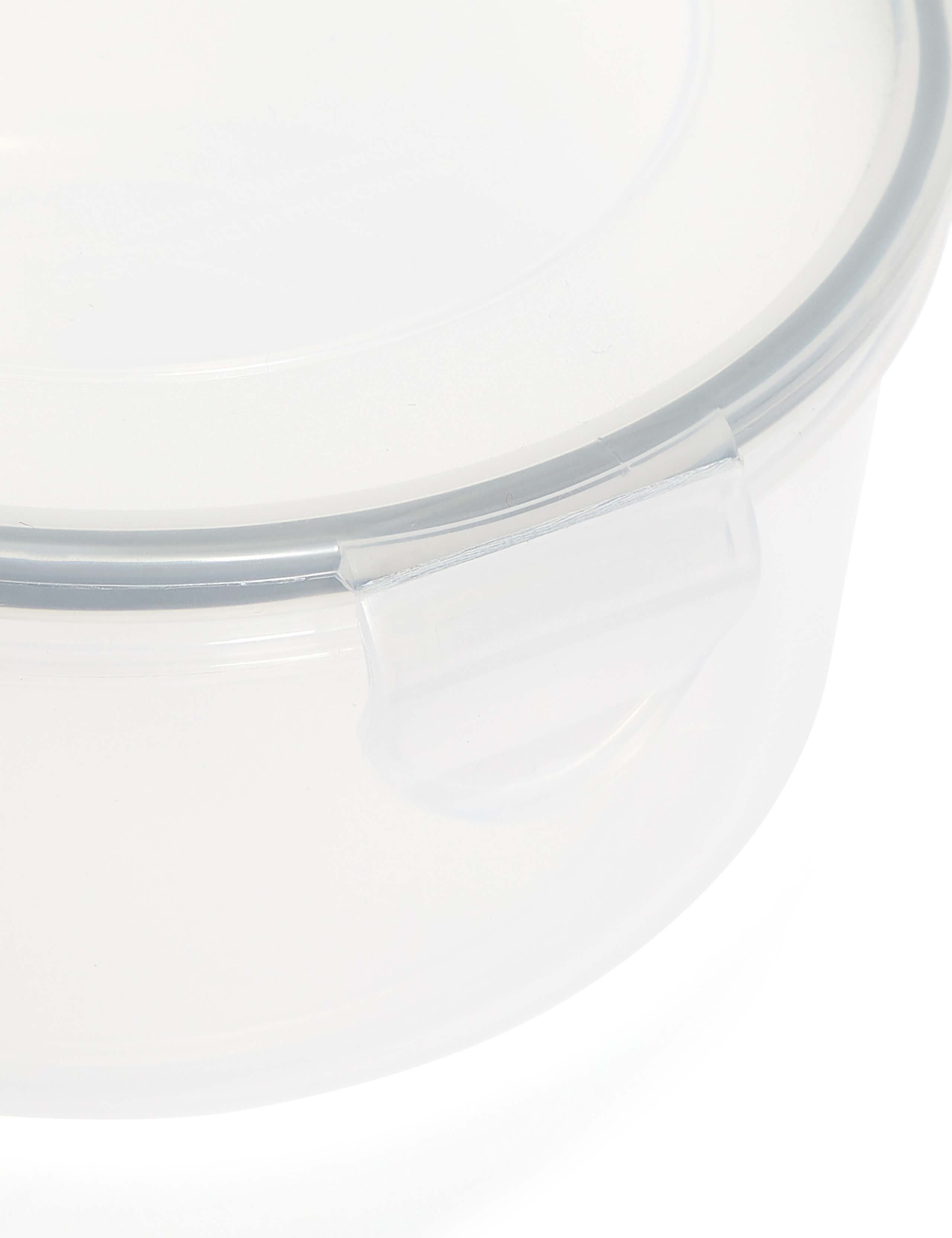 Set of 3 Round Clip Storage Containers 3 of 4
