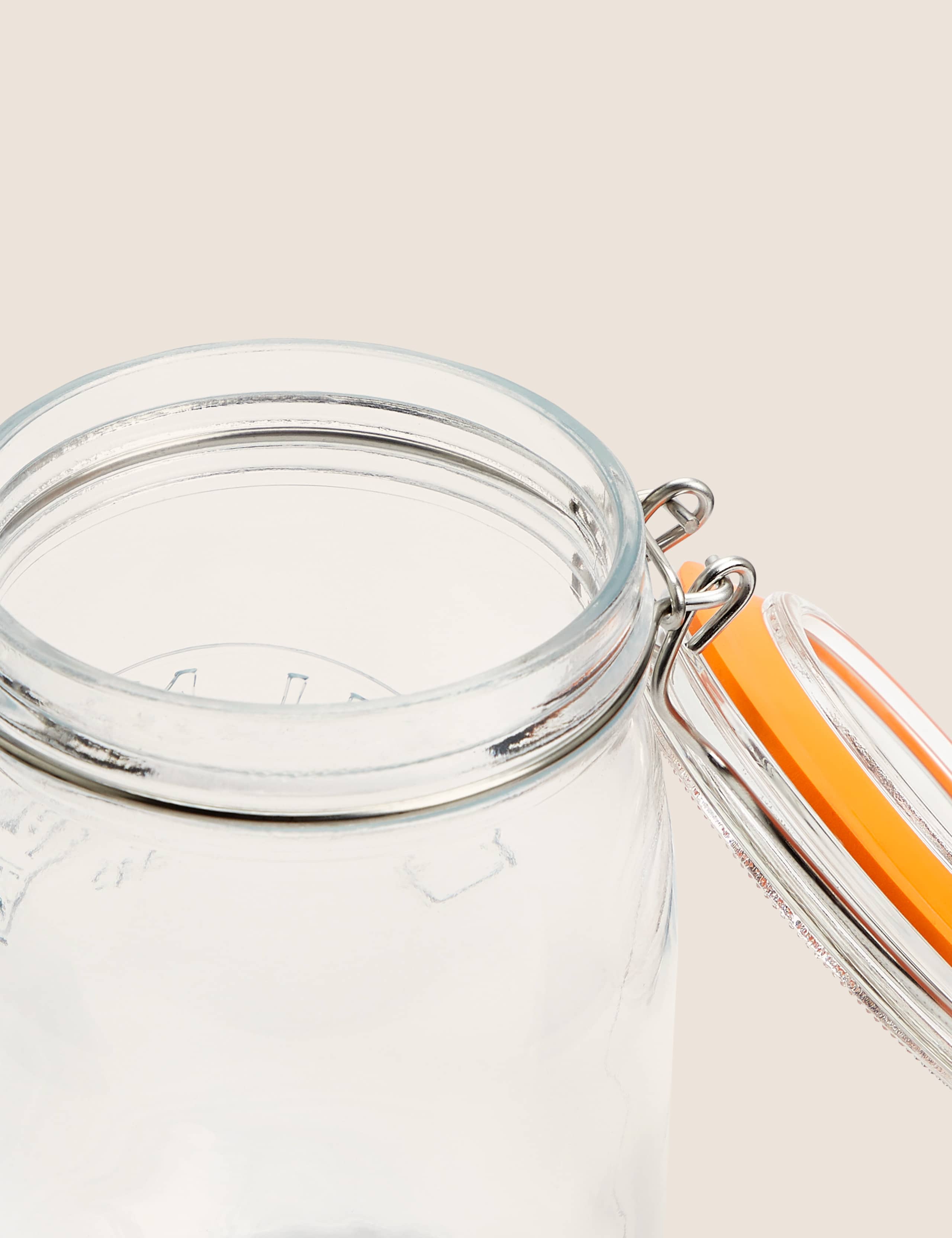 1L Round Clip Top Jar 3 of 4