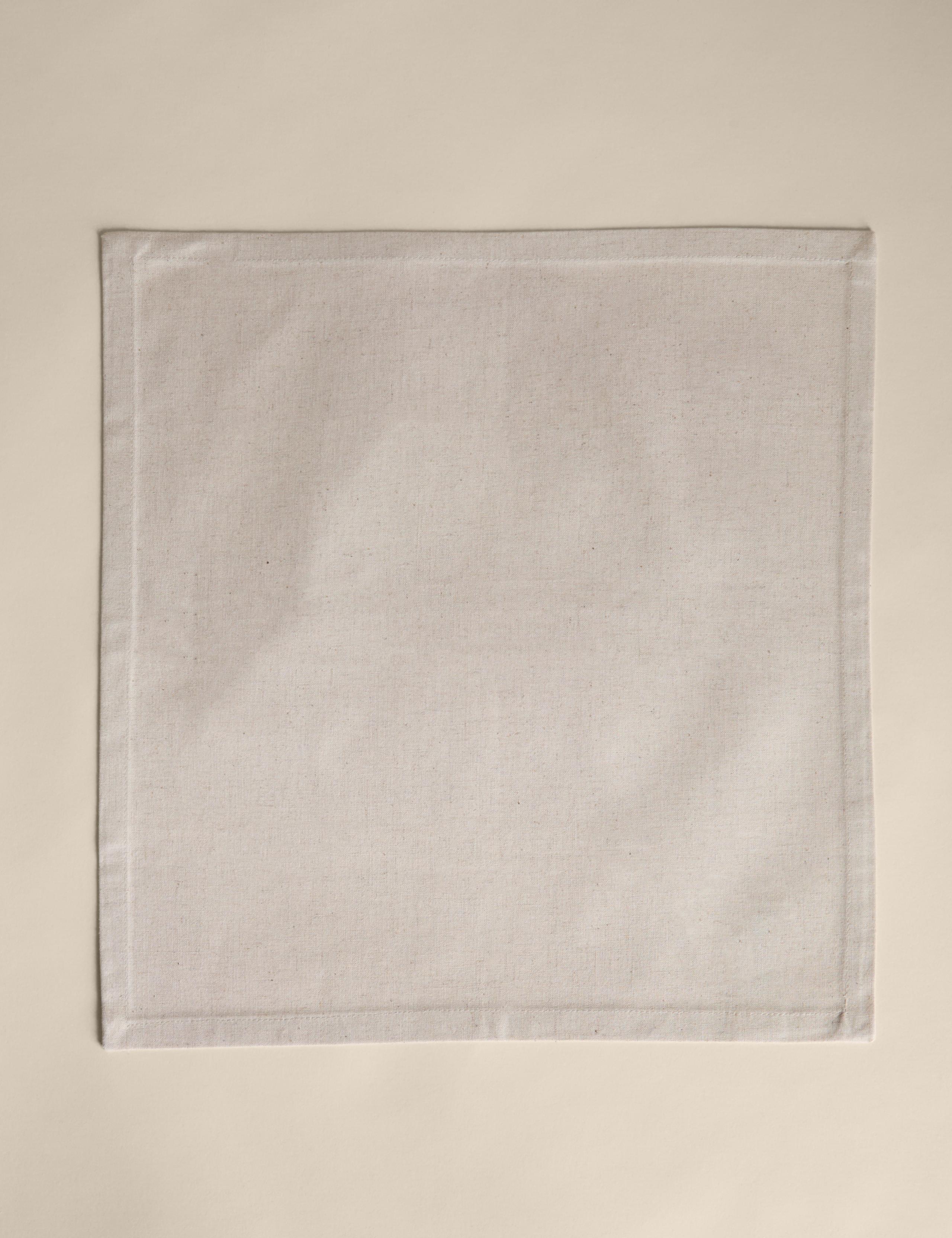 Set of 4 Cotton Rich Napkins with Linen 4 of 4