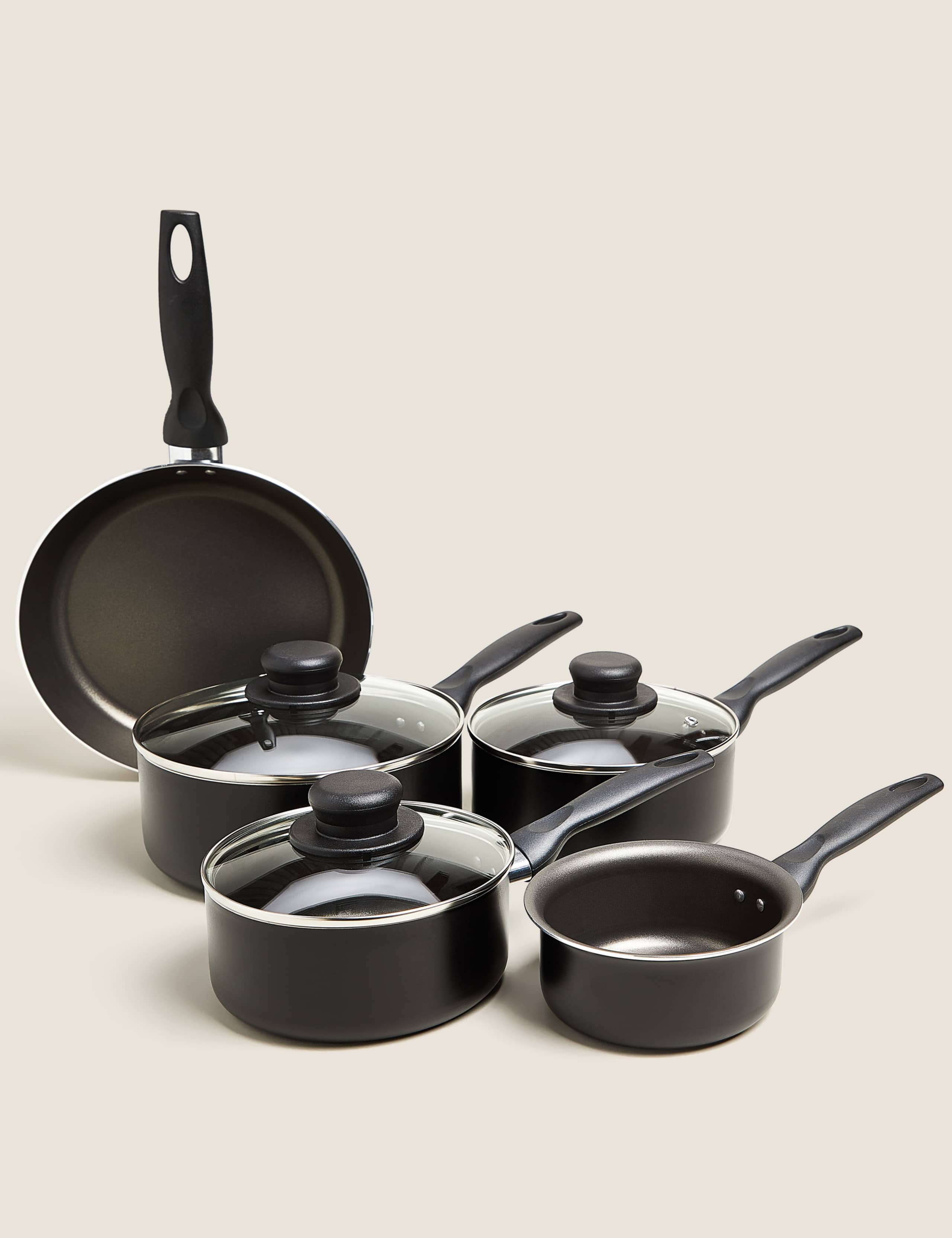 5 Piece Aluminium Pan Set 2 of 4