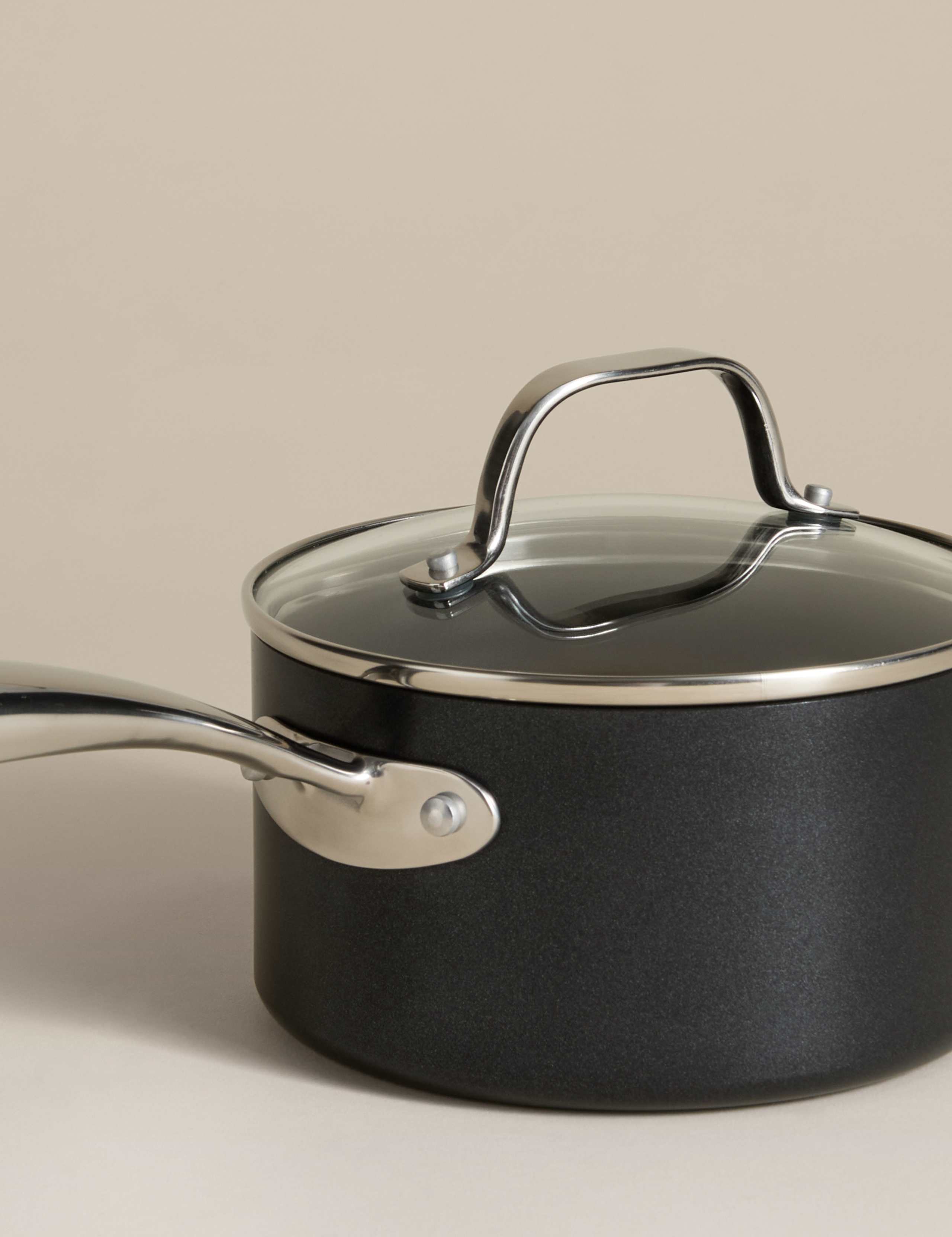 Aluminium 16cm Non-Stick Saucepan 1 of 4