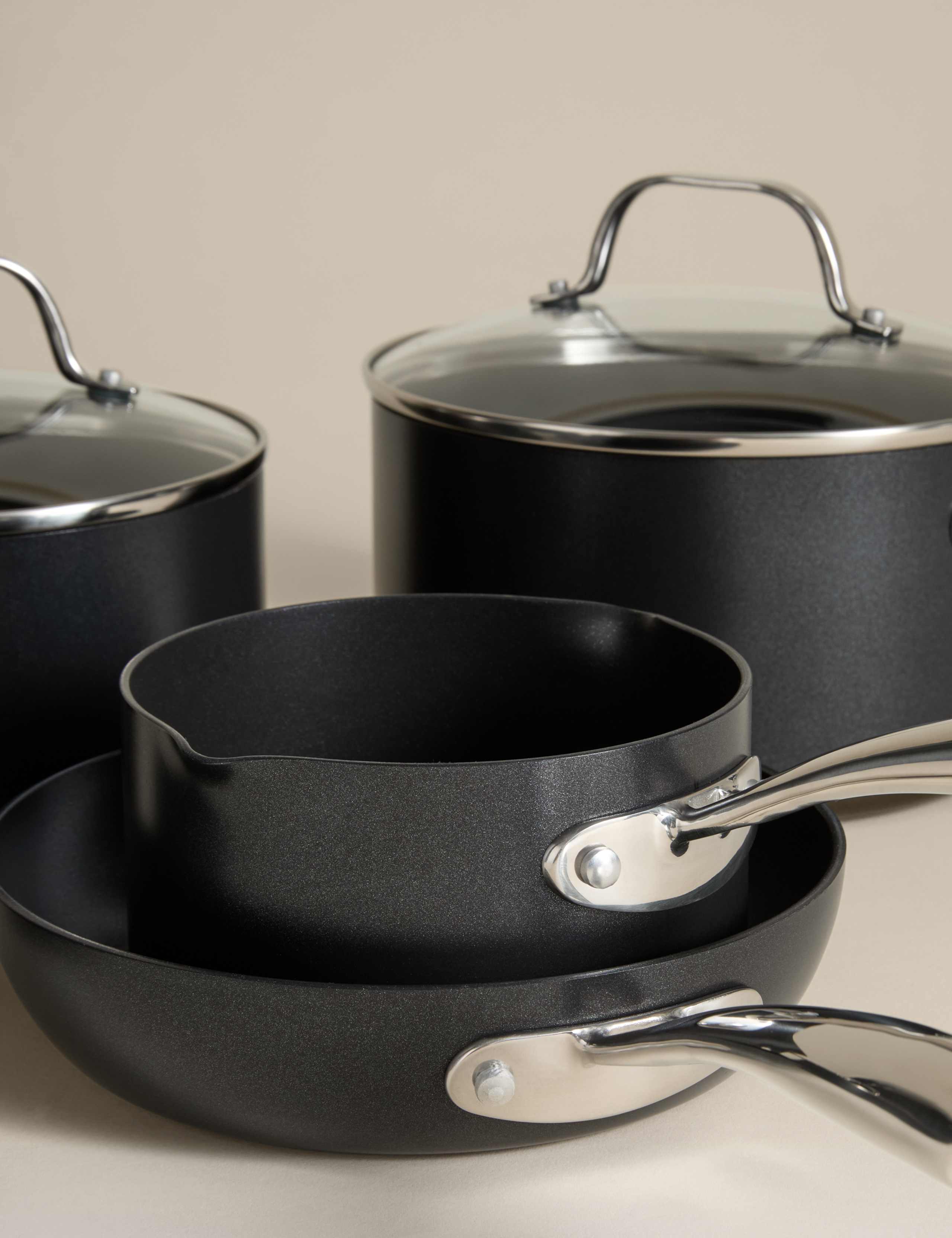 5 Piece Aluminium Non-Stick Pan Set 2 of 5