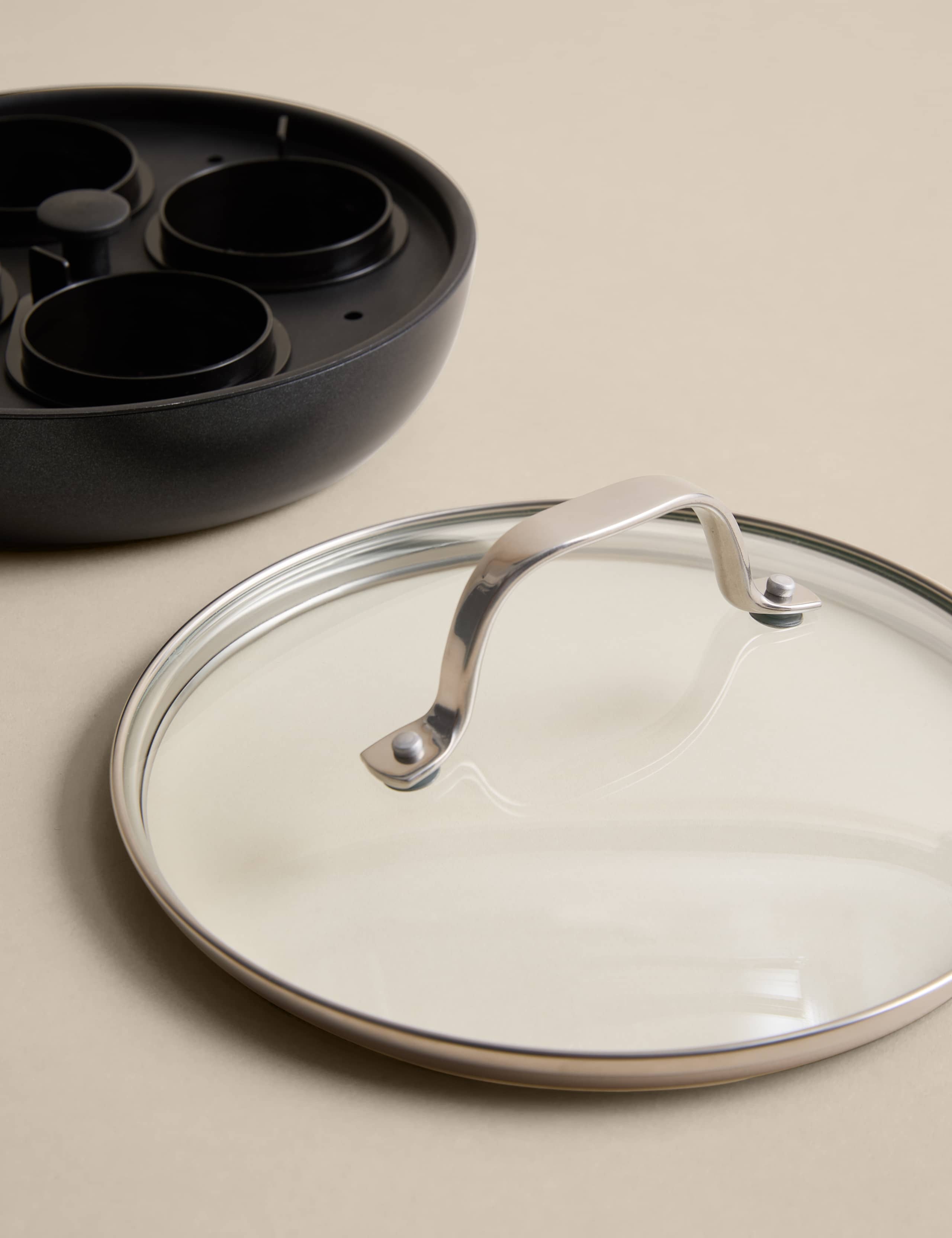 Aluminium 20cm Non Stick Pro Egg Poacher 6 of 6