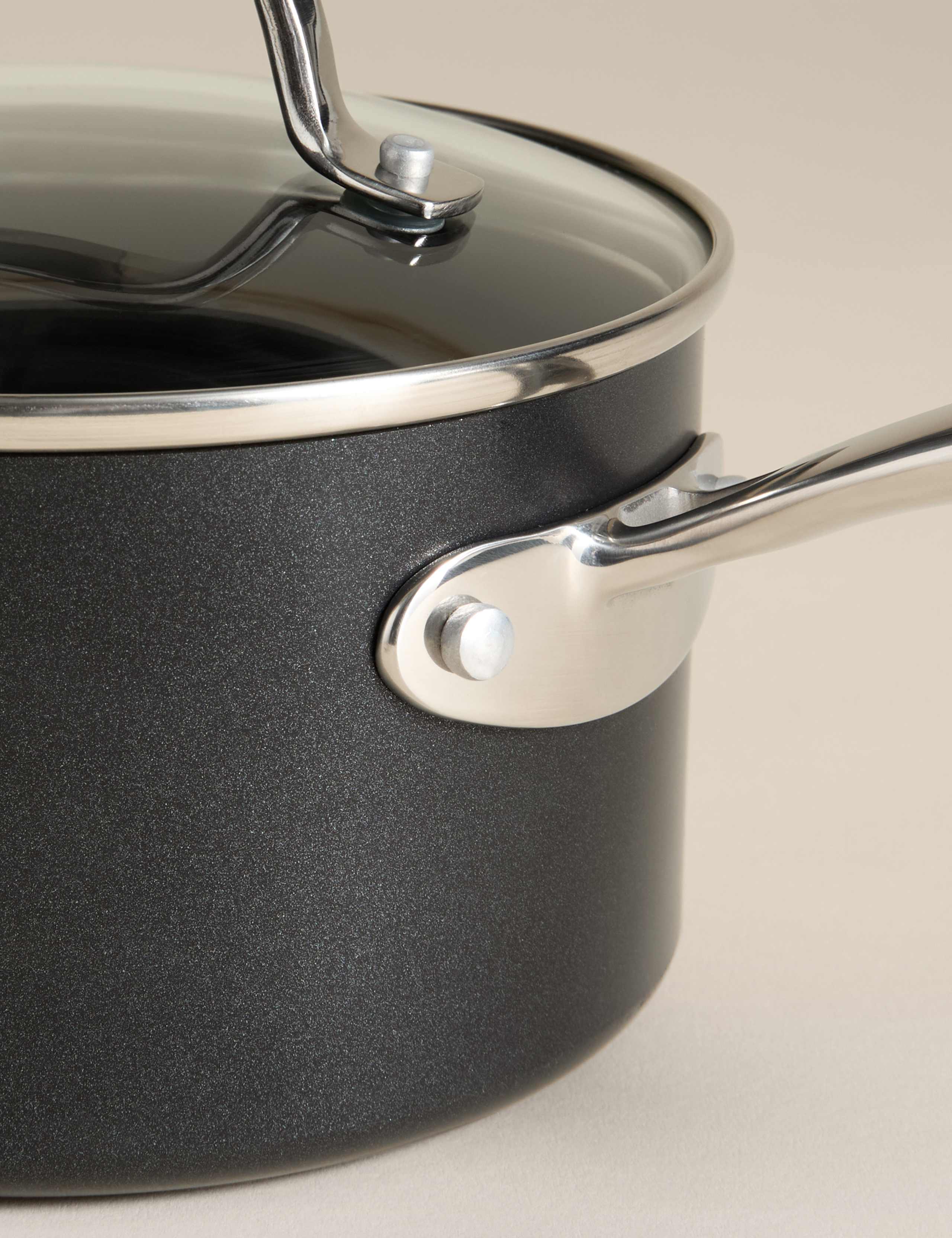 3 Piece Aluminium Non-Stick Pan Set 5 of 5
