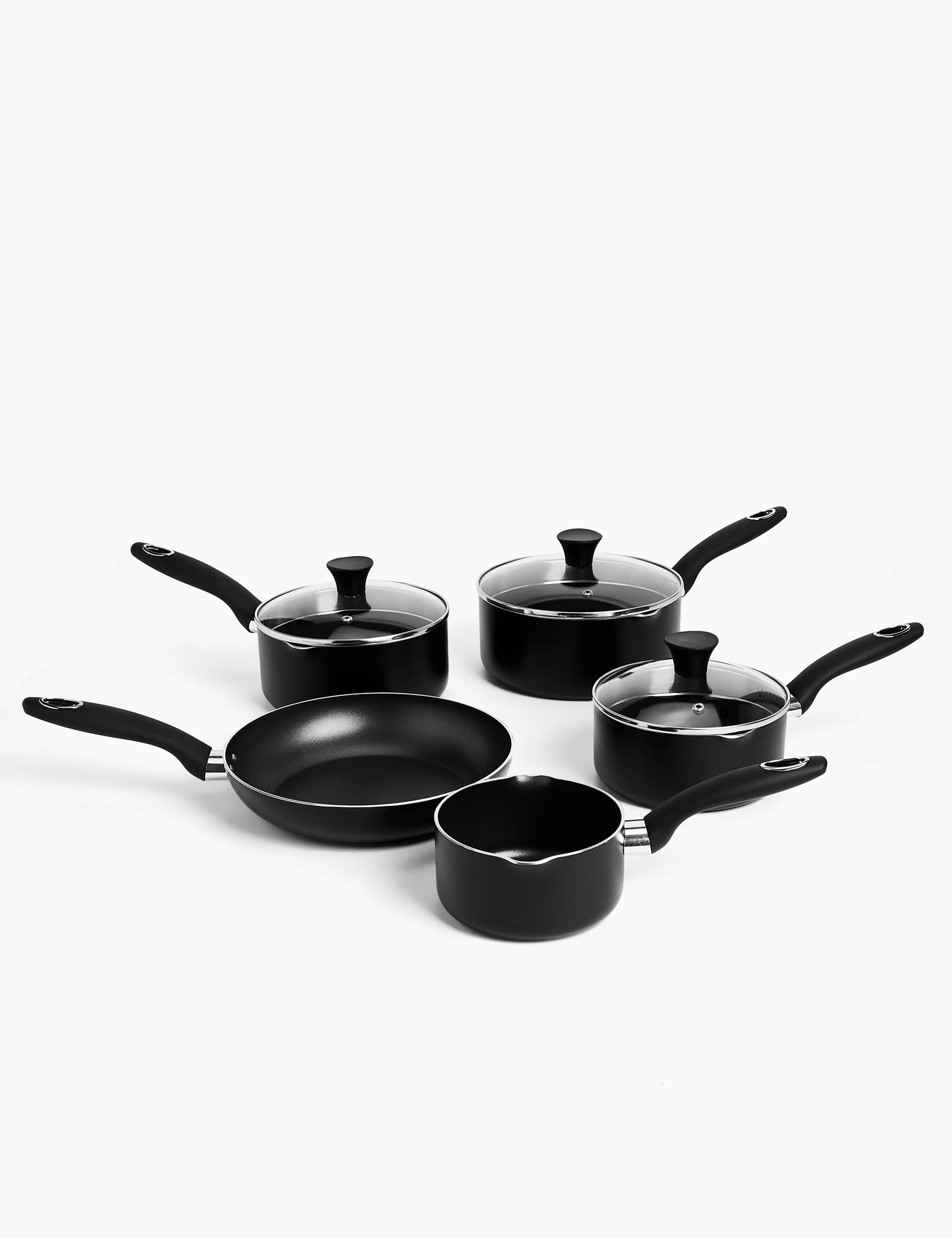 5 Piece Aluminium Pan Set 1 of 4