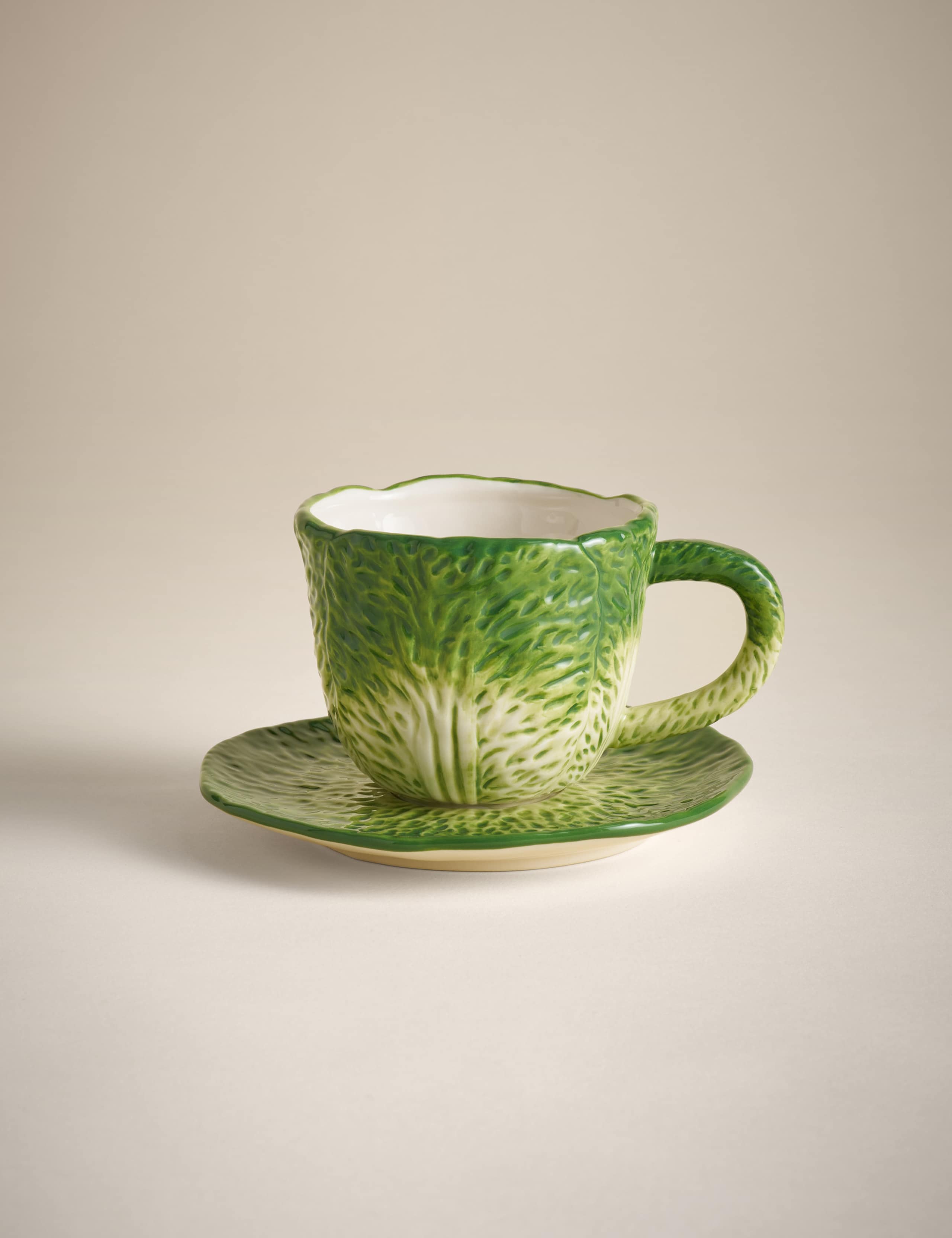 Cabbage Cup & Saucer 1 of 5