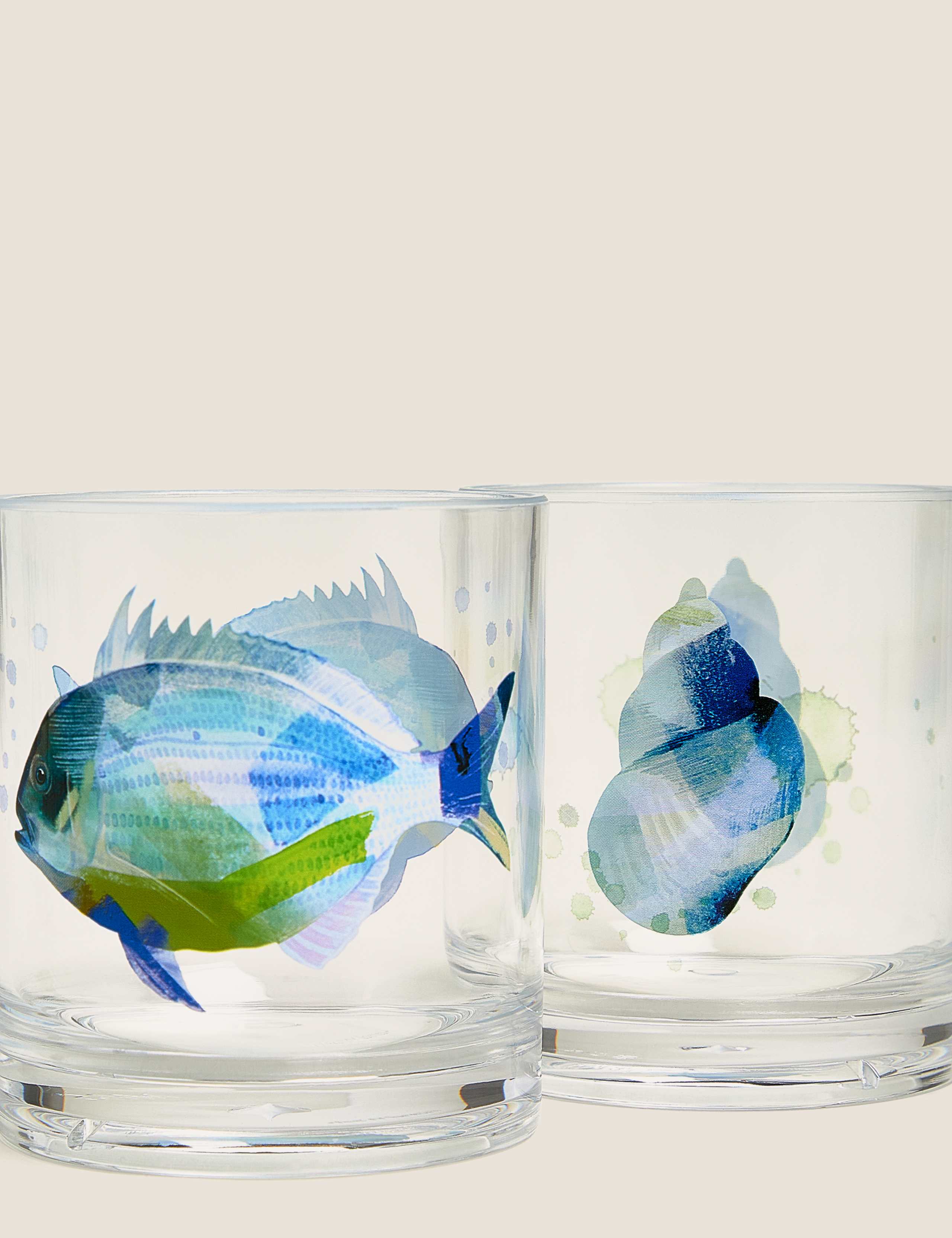 Set of 4 Nautical Picnic Tumblers 3 of 3