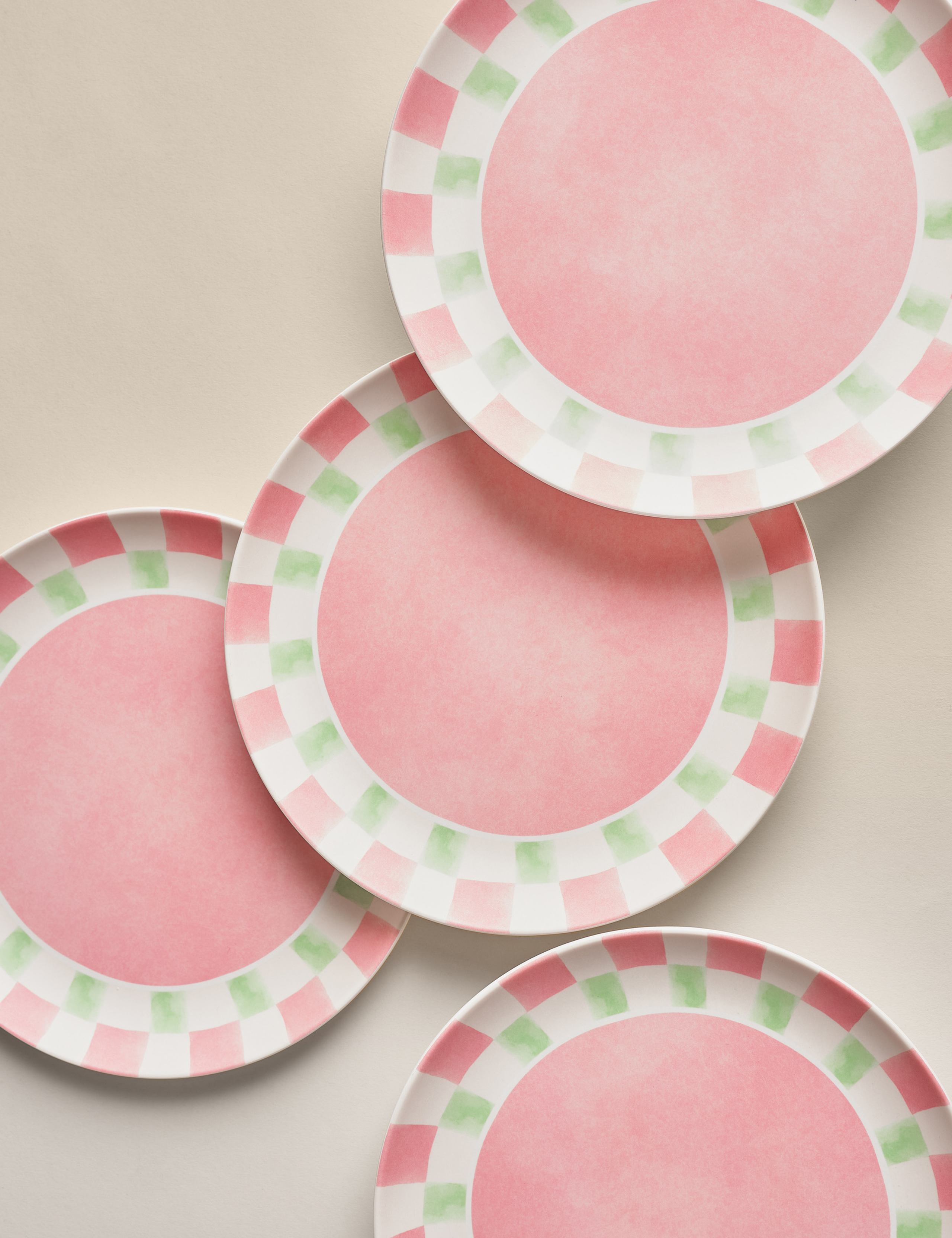 Set of 4 Summer Brights Picnic Side Plates 4 of 5