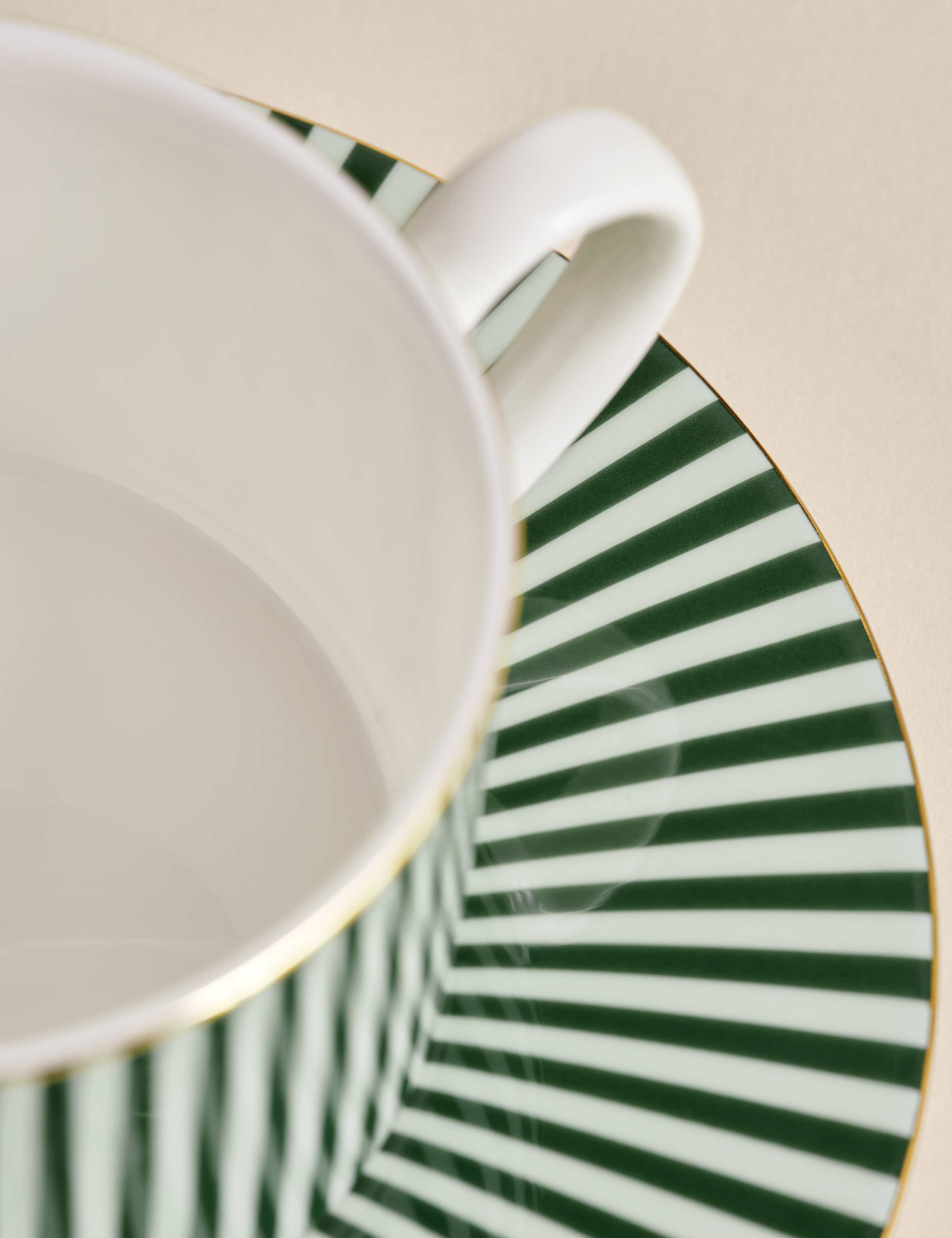 Hampton Stripe Cup & Saucer 3 of 5