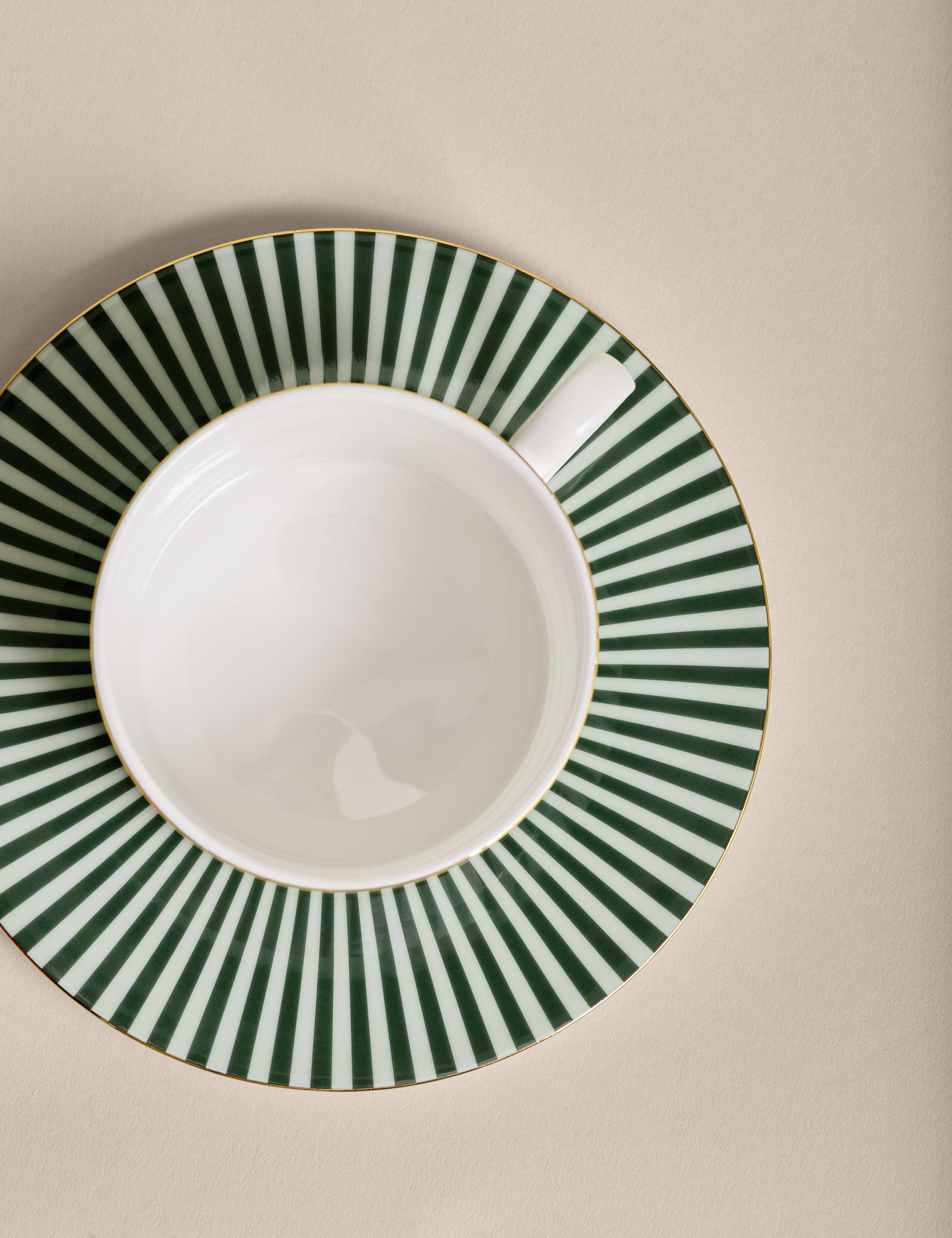 Hampton Stripe Cup & Saucer 4 of 5