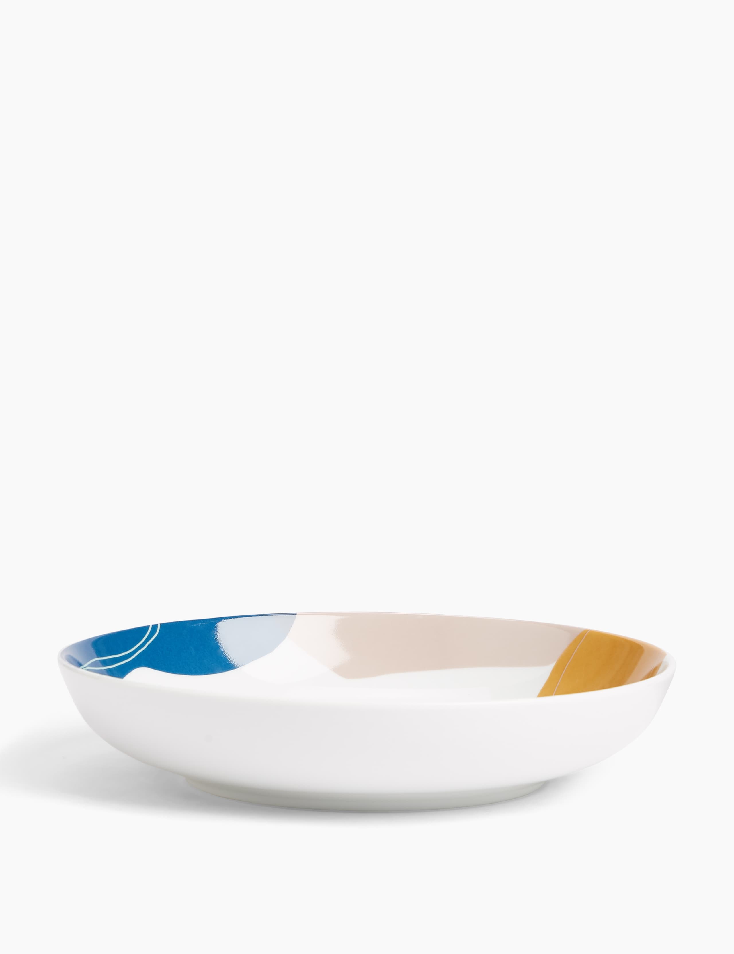Set of 4 Abstract Pasta Bowl 3 of 5