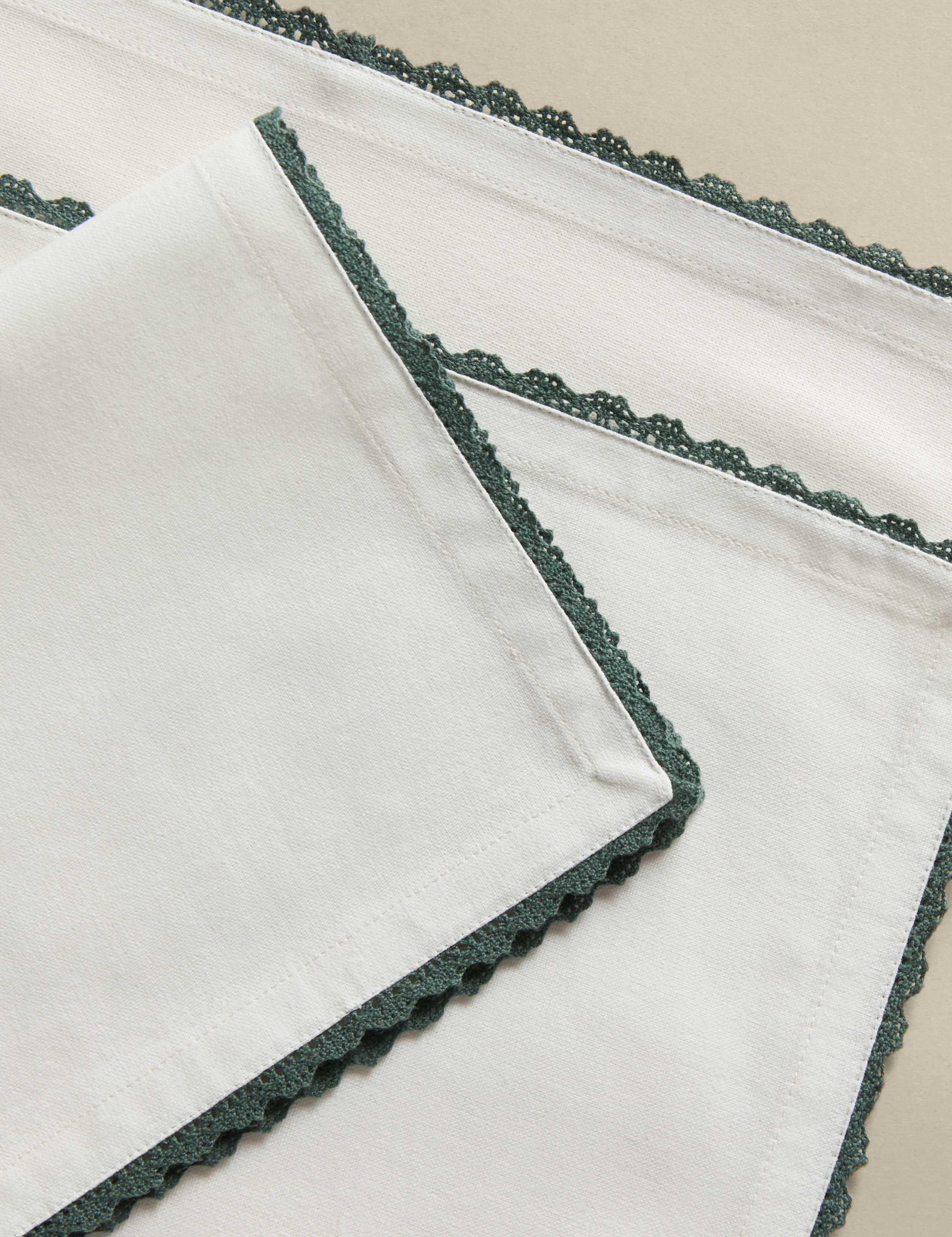Set of 4 Pure Cotton Napkins 2 of 6
