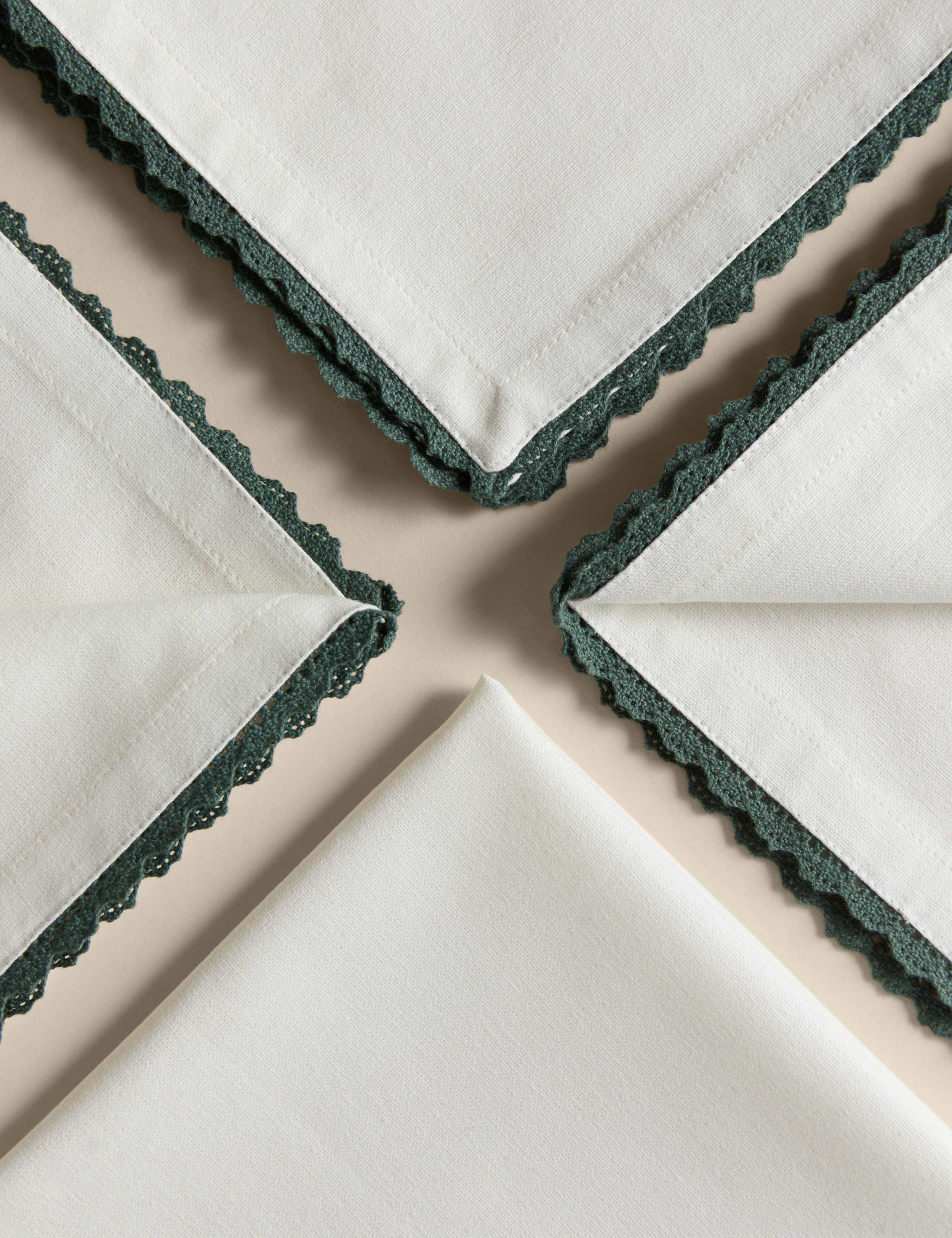 Set of 4 Pure Cotton Napkins 4 of 6