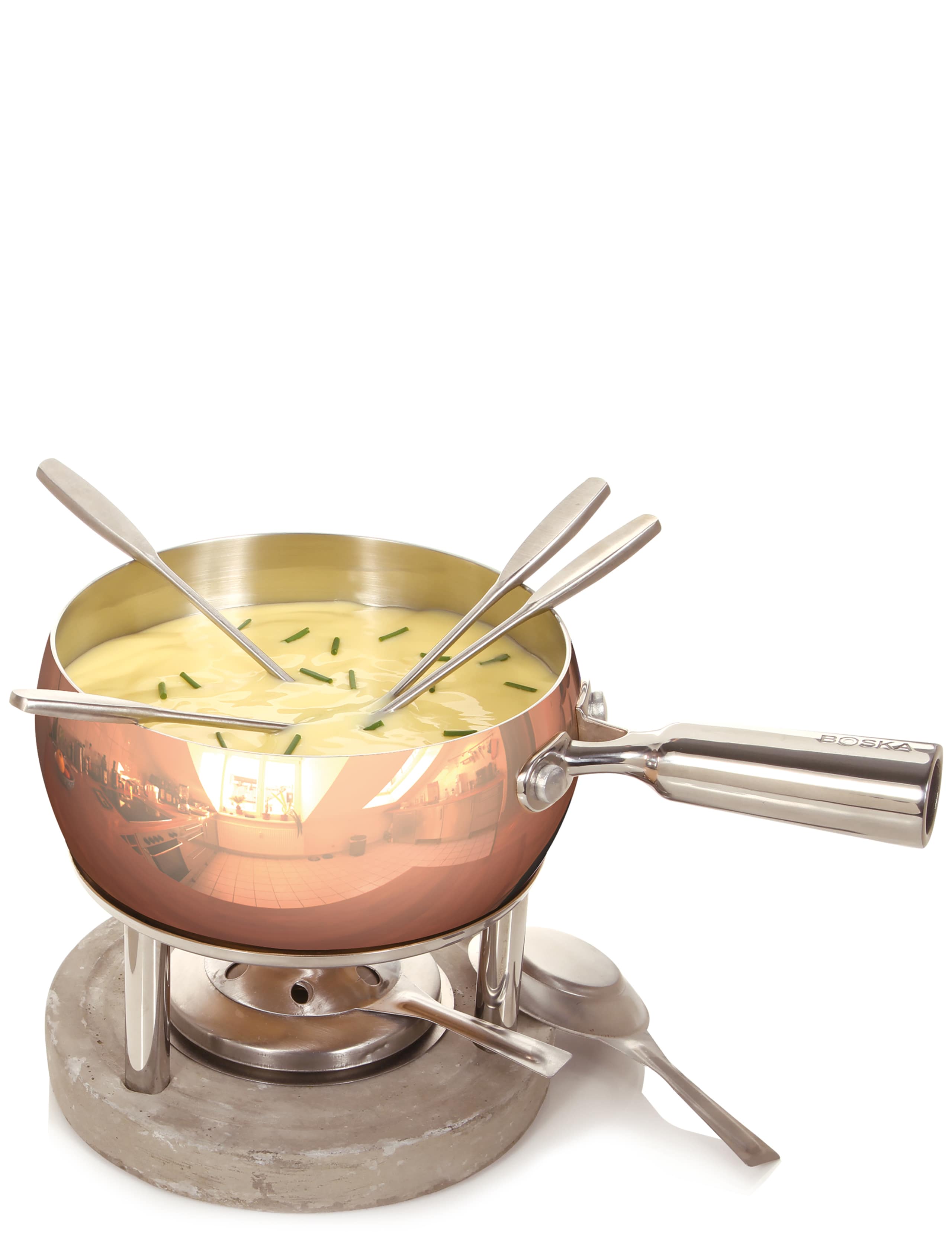 Fondue Set Copper 2 of 2