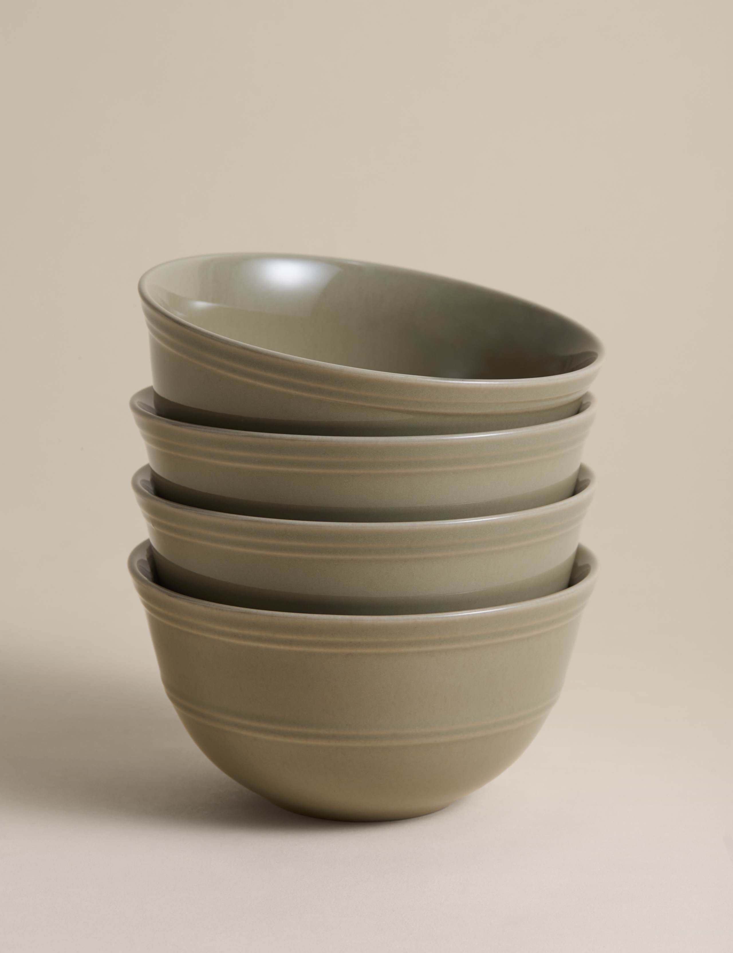 Set of 4 Southwold Stoneware Cereal Bowls 4 of 4