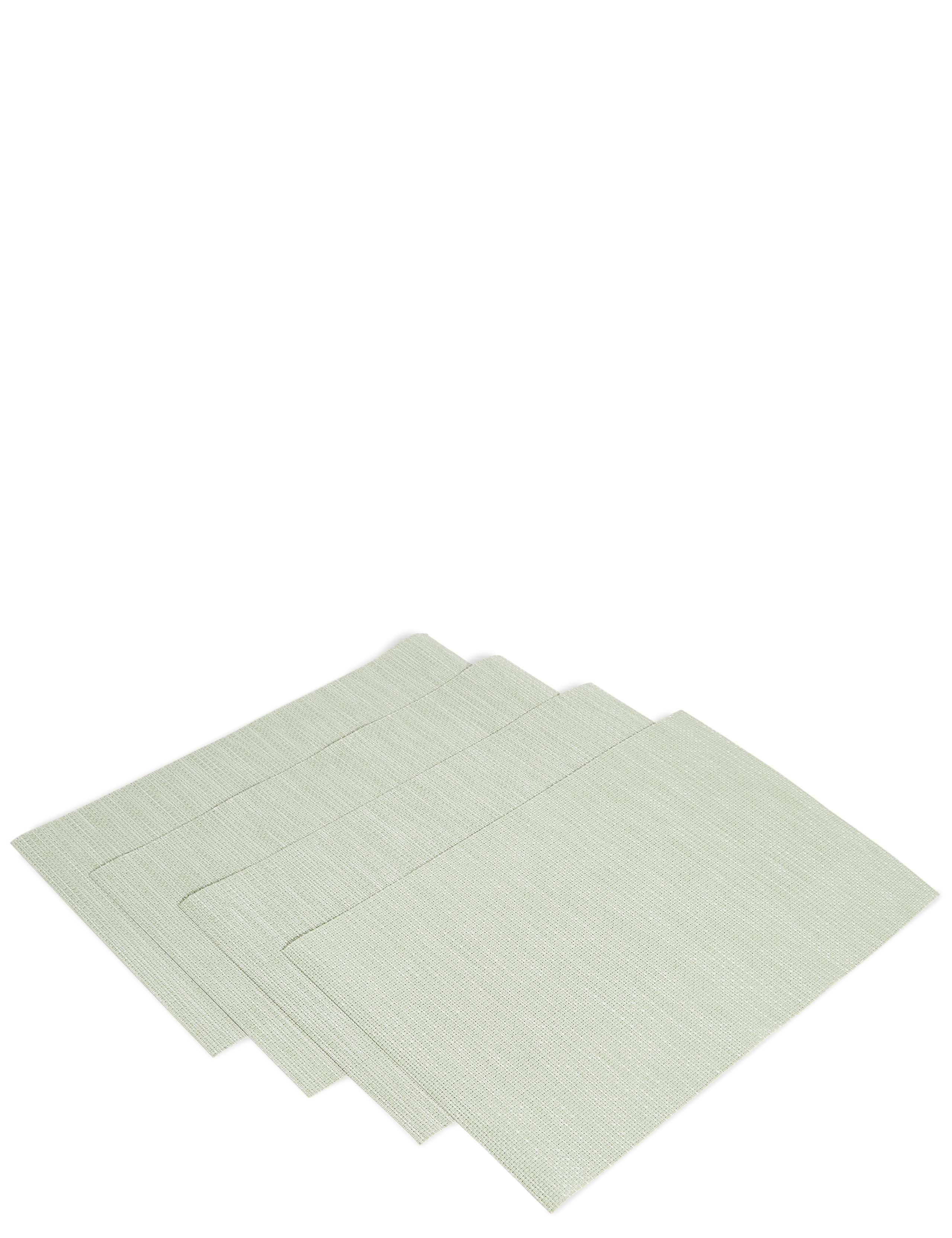 Set of 4 Metallic Vinyl Placemats 1 of 2