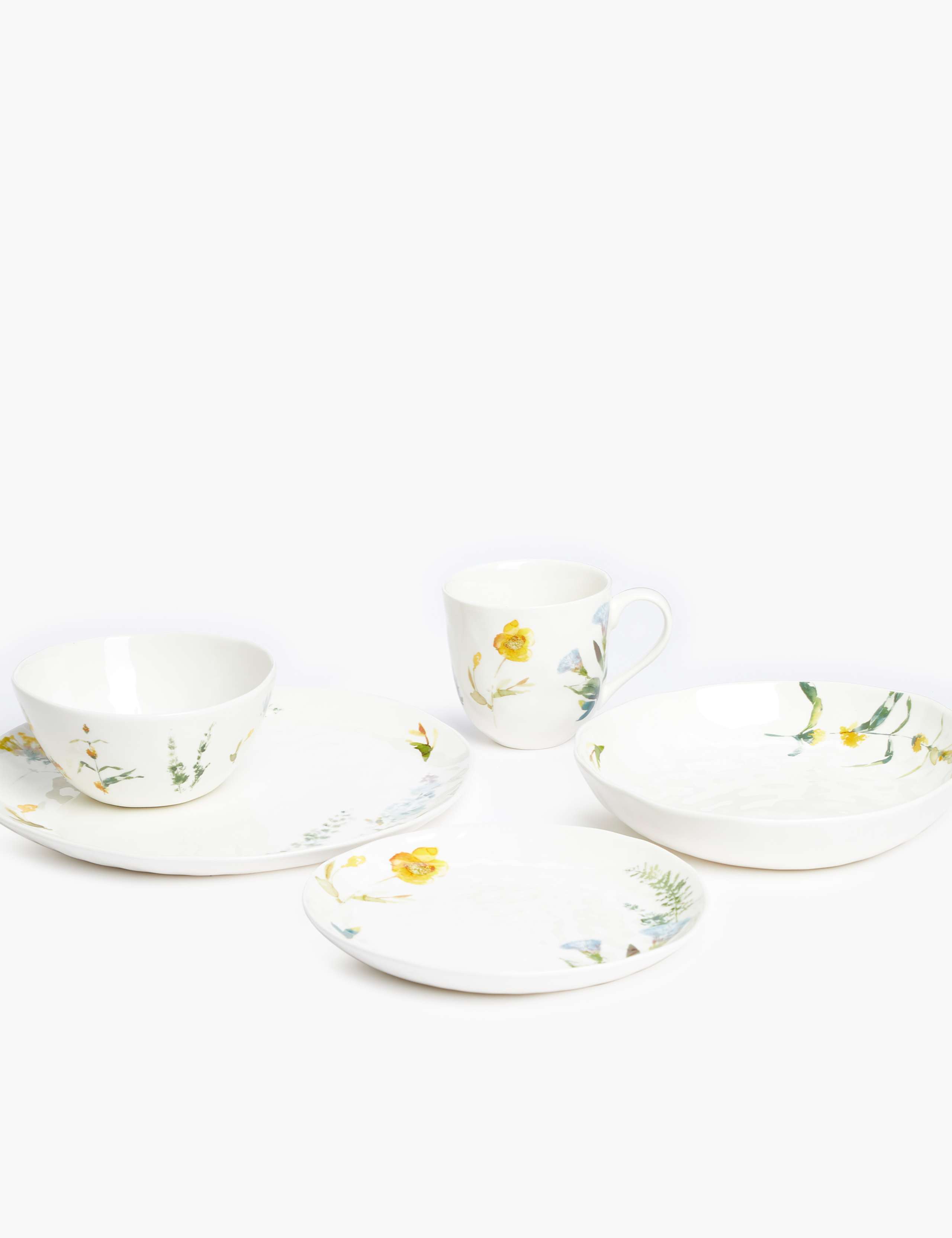 Watercolour Floral Side Plate 6 of 7
