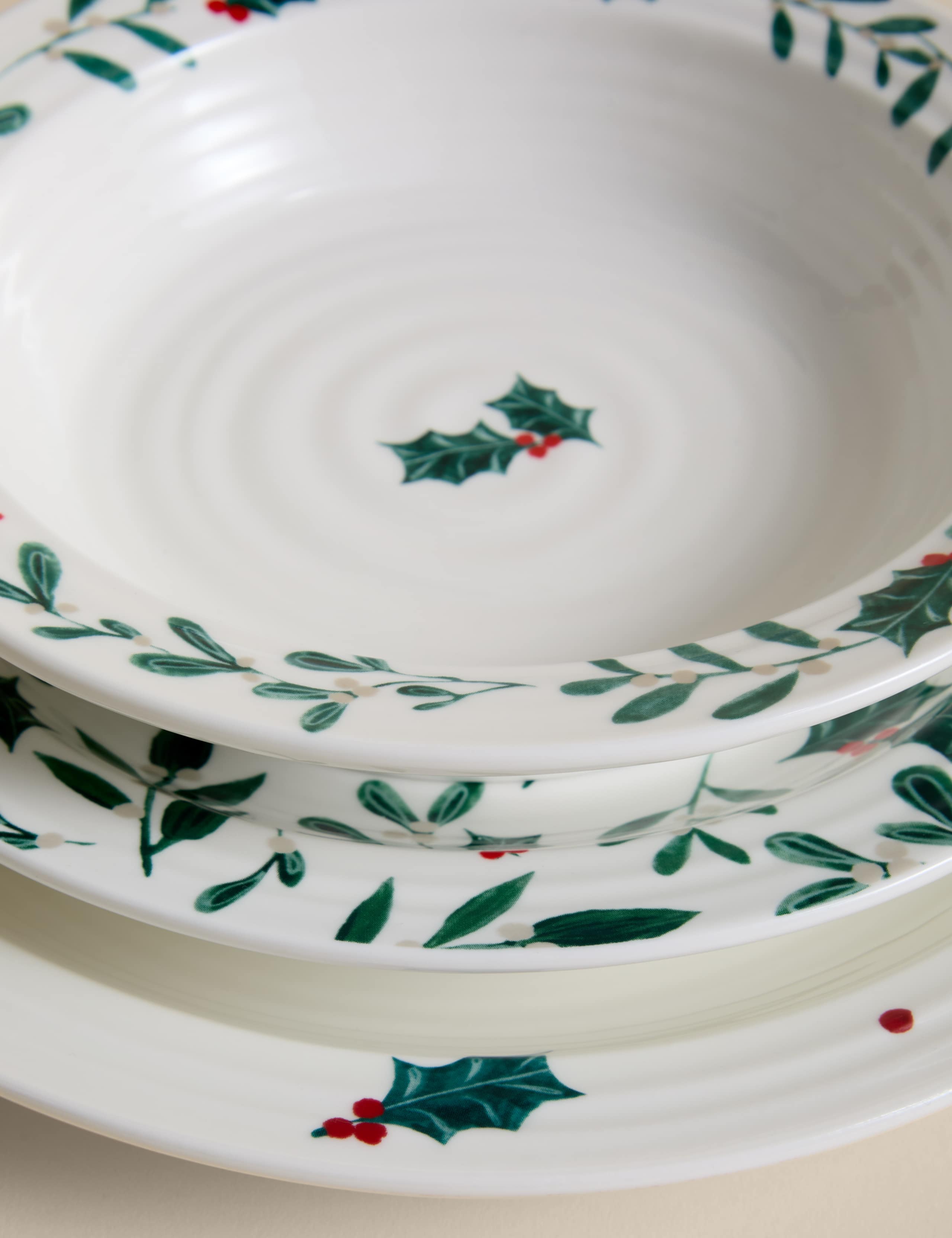 12 Piece Winter Berry Dinner Set 4 of 7