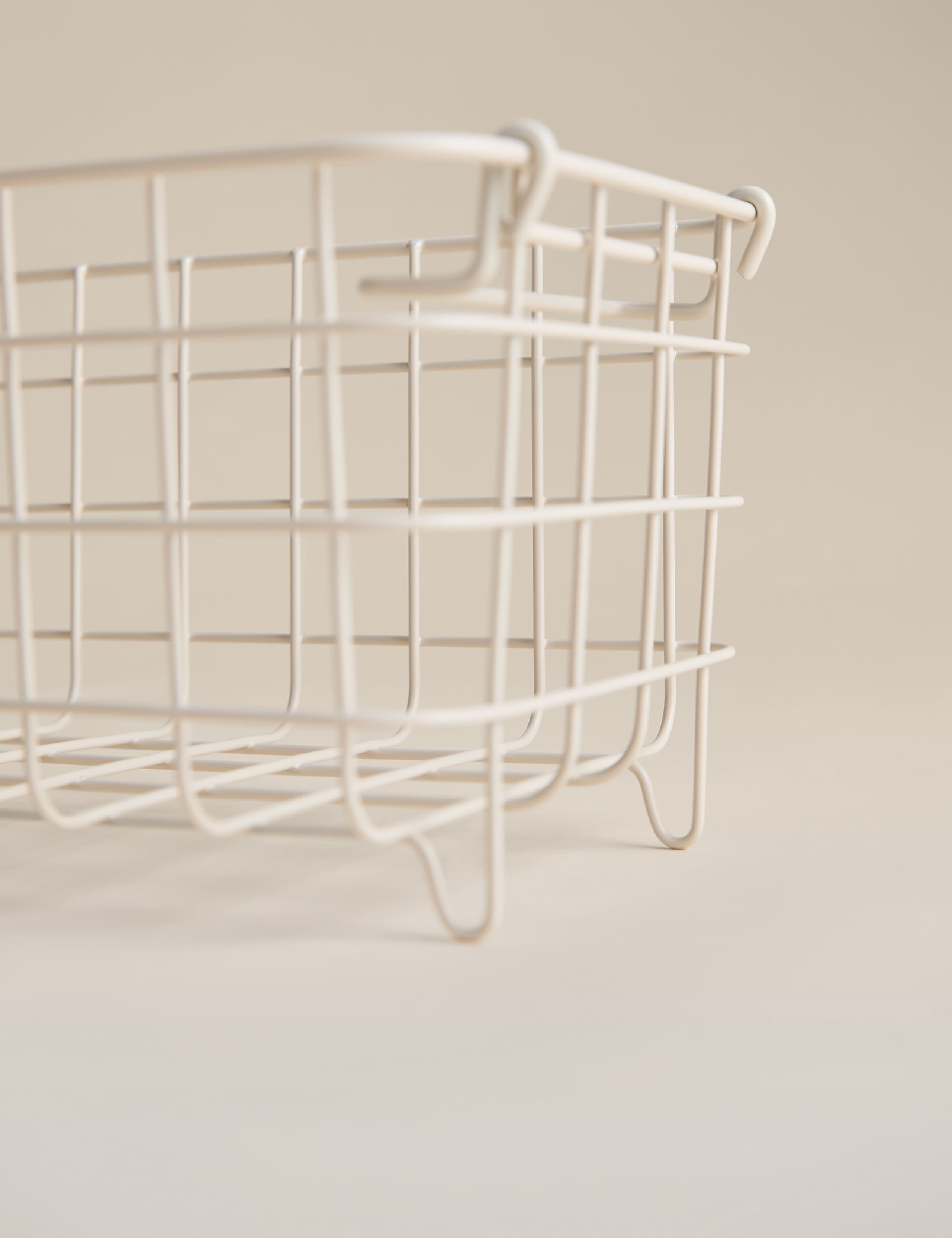 Small Stackable Wire Storage Basket 3 of 4