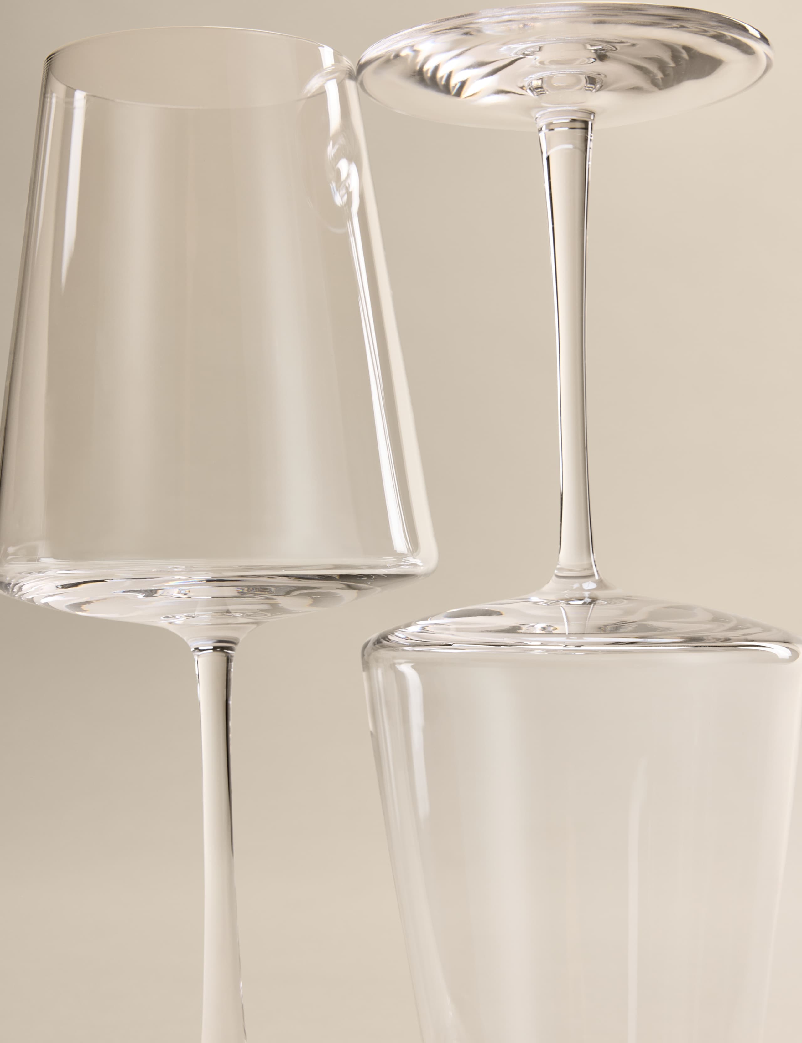 Set of 6 Modern Red Wine Glasses 6 of 6