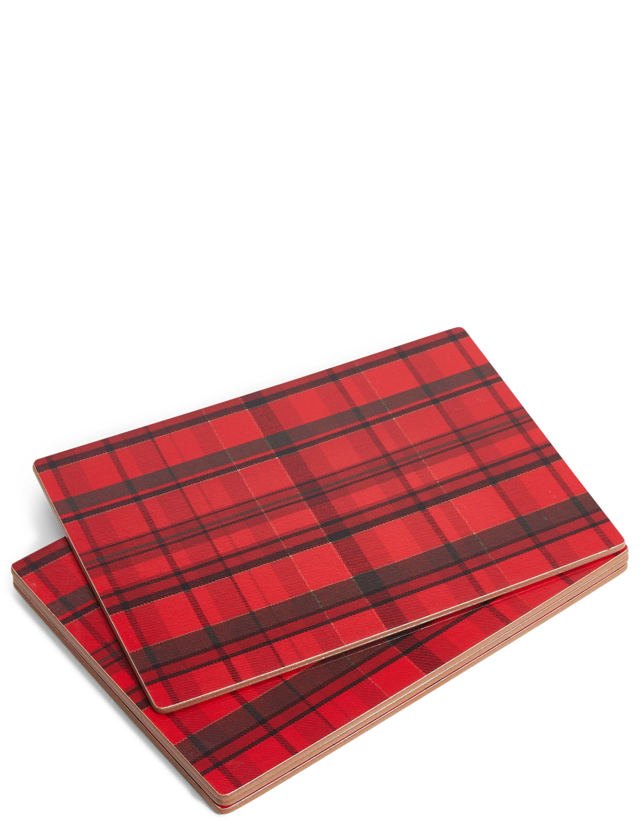 Set of 4 Tartan Placemats & Coasters 2 of 5