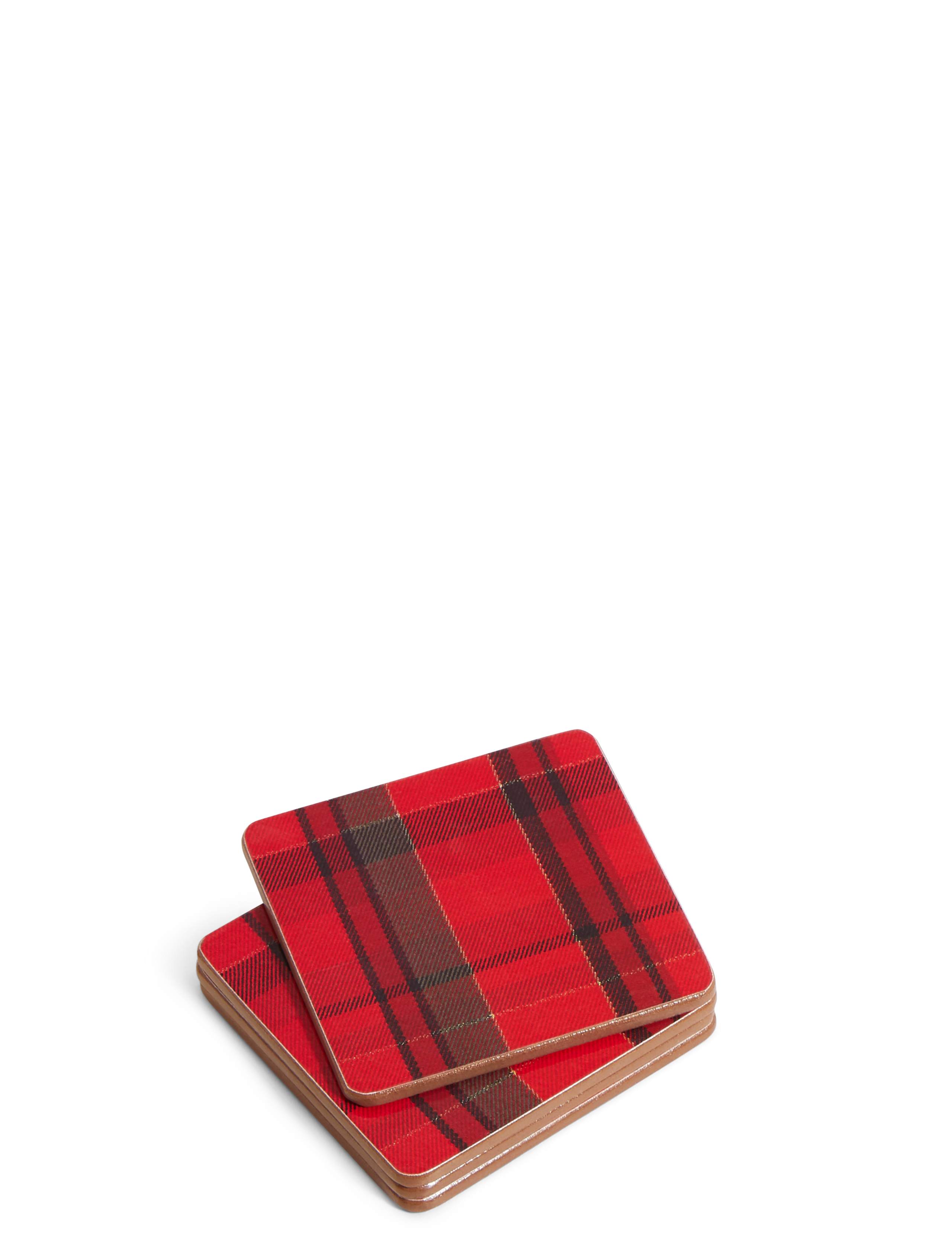 Set of 4 Tartan Placemats & Coasters 4 of 5