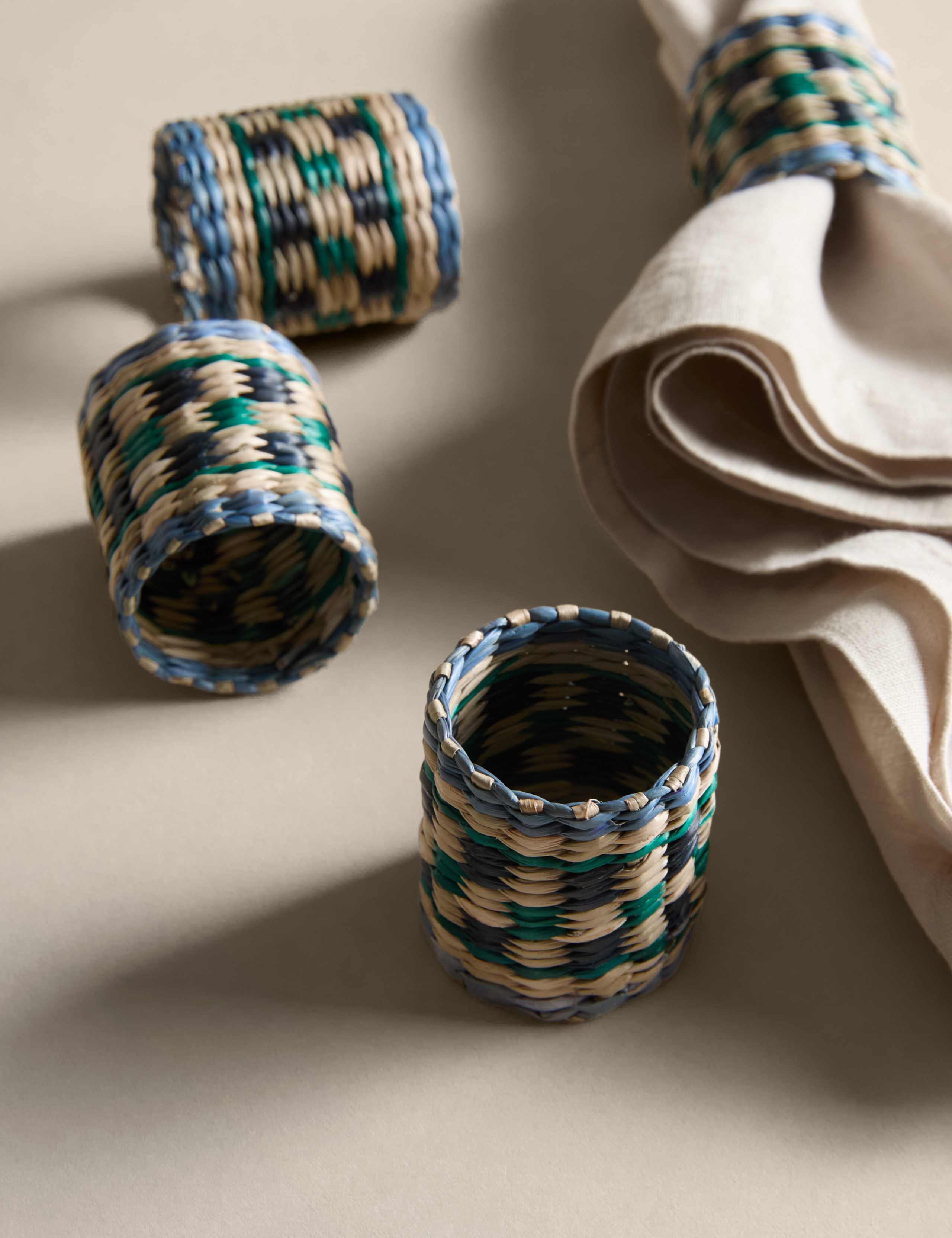 Set of 4 Boho Napkin Rings 3 of 6
