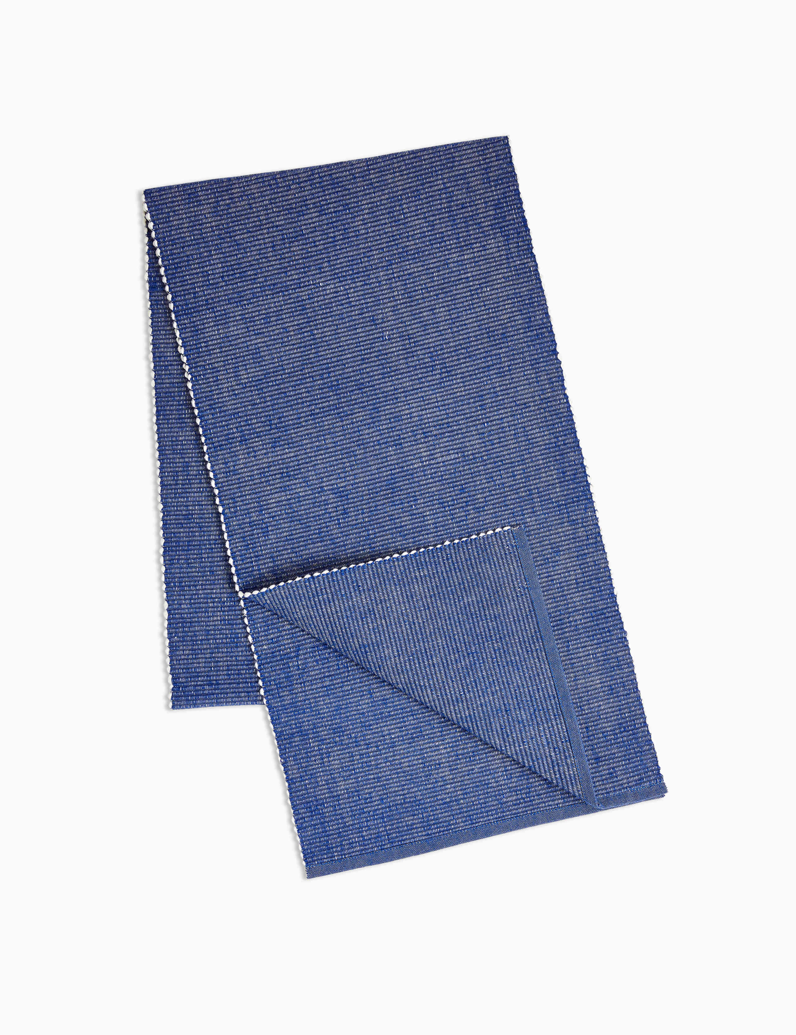 Cotton Ribbed Table Runner 1 of 3