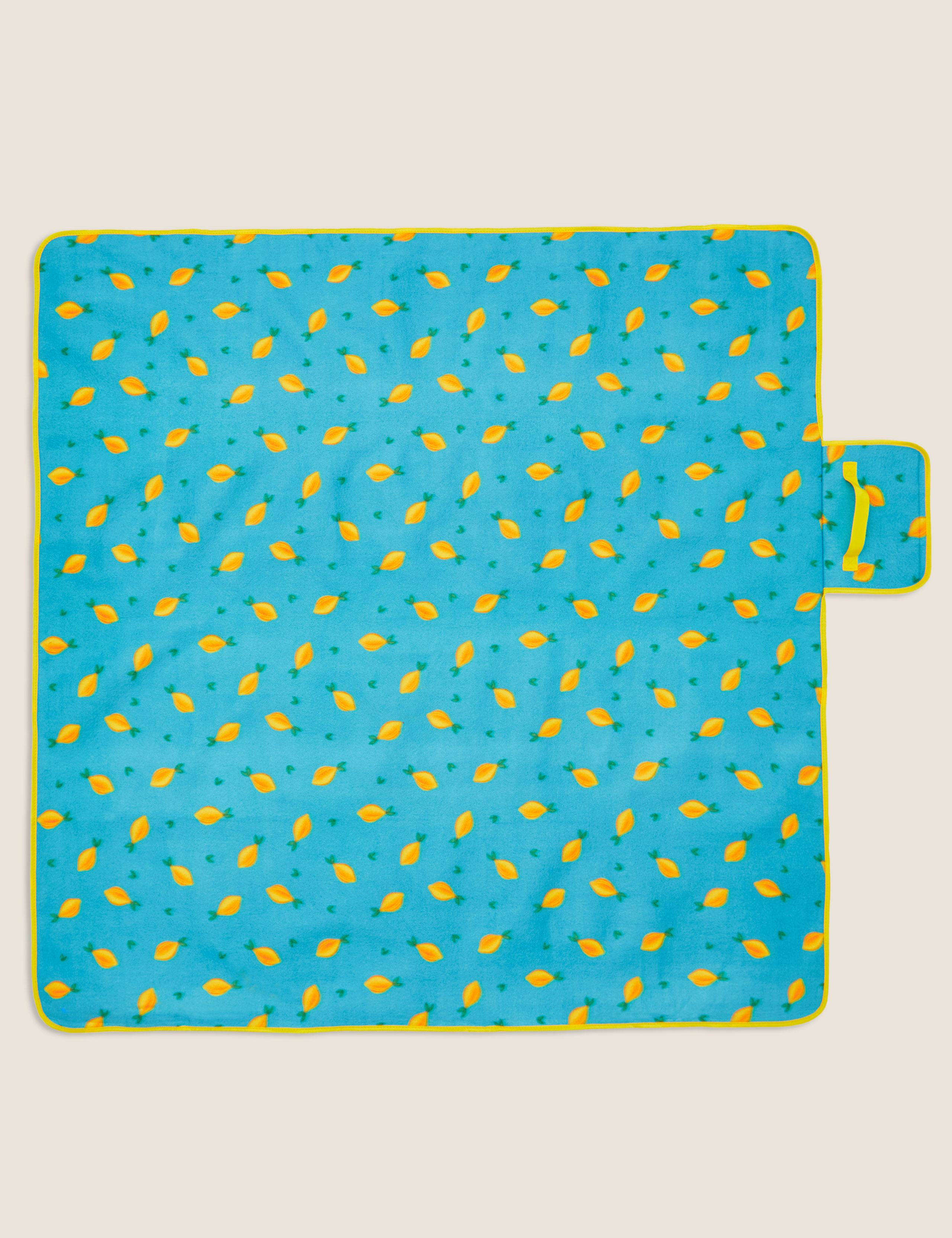 Lemon Picnic Blanket 4 of 4