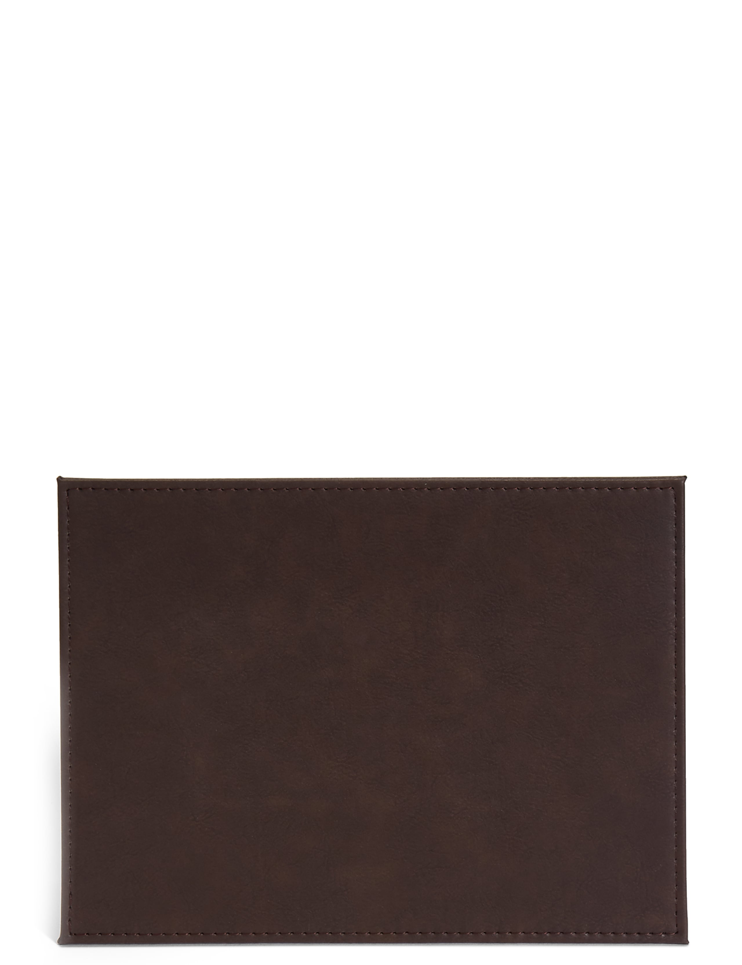 Set of 4 Faux Leather Placemats & Coasters 3 of 6