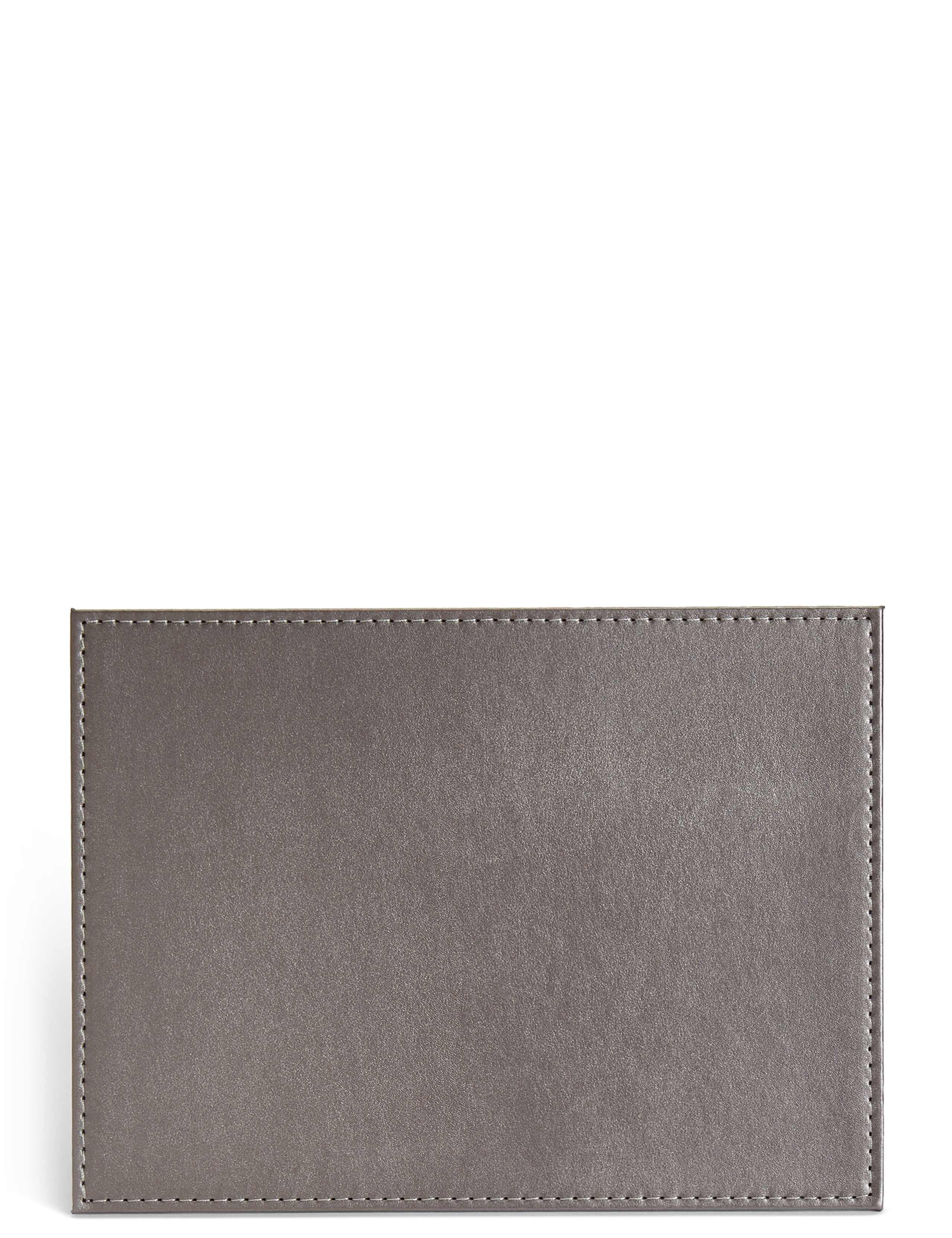 Set of 4 Faux Leather Placemats & Coasters 3 of 6