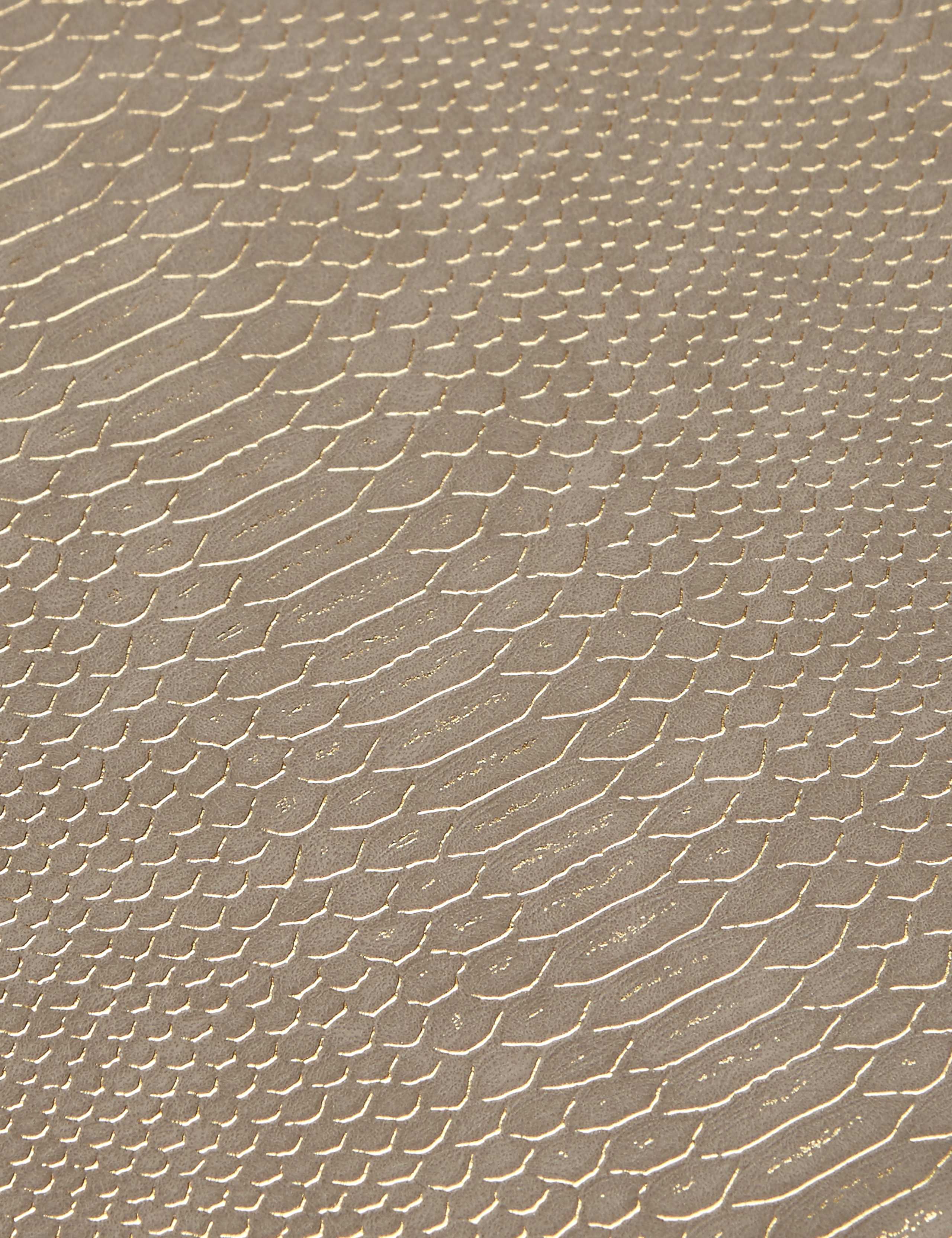 Set of 4 Faux Leather Placemats & Coasters 6 of 6